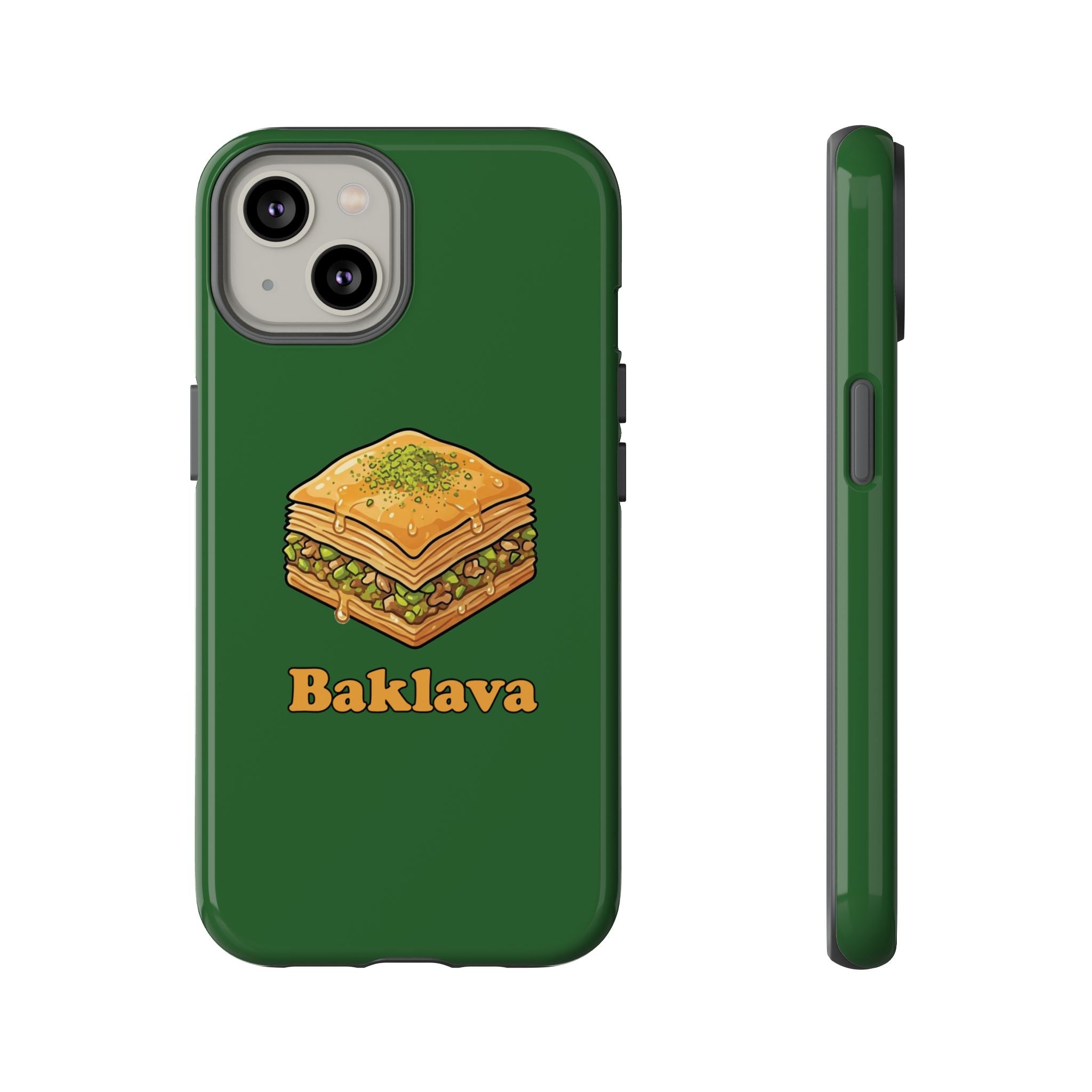 Baklava Phone Case — Cute Dessert Illustration