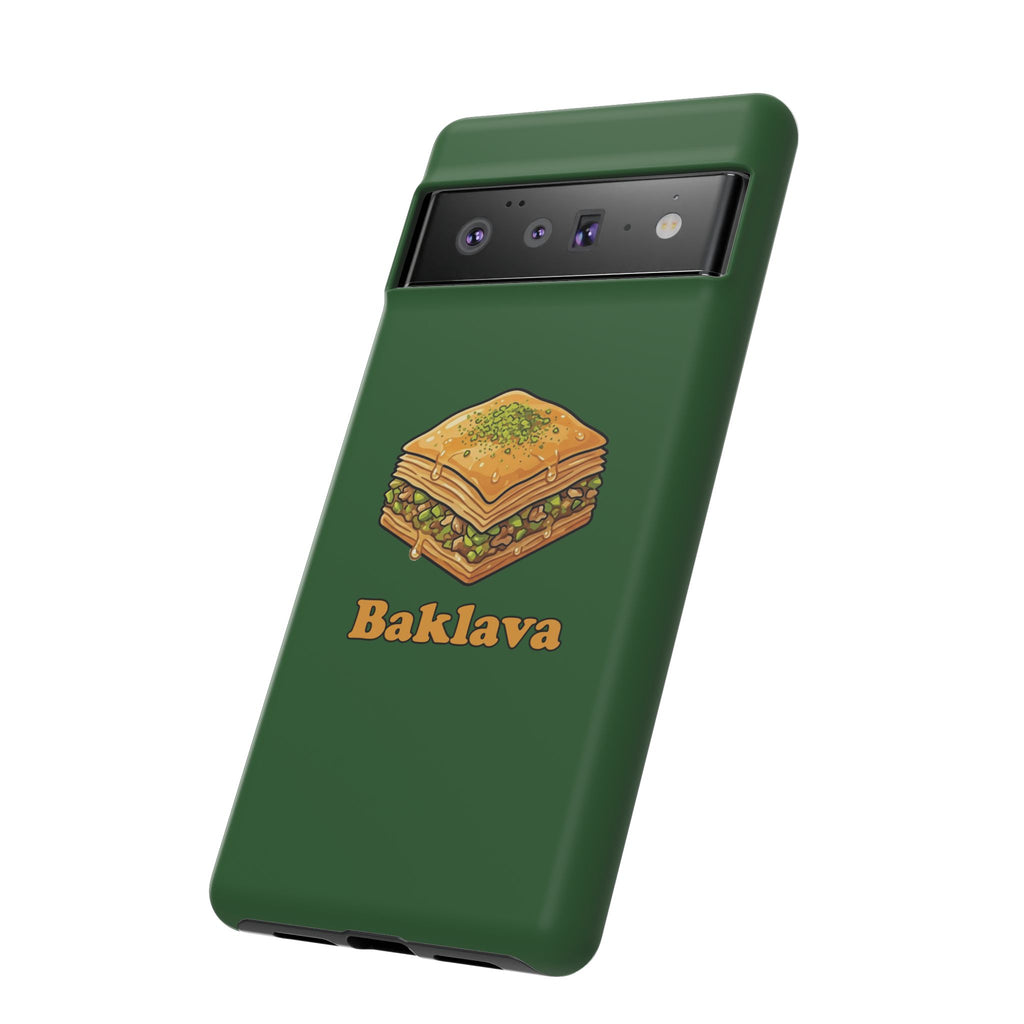 Baklava Phone Case — Cute Dessert Illustration