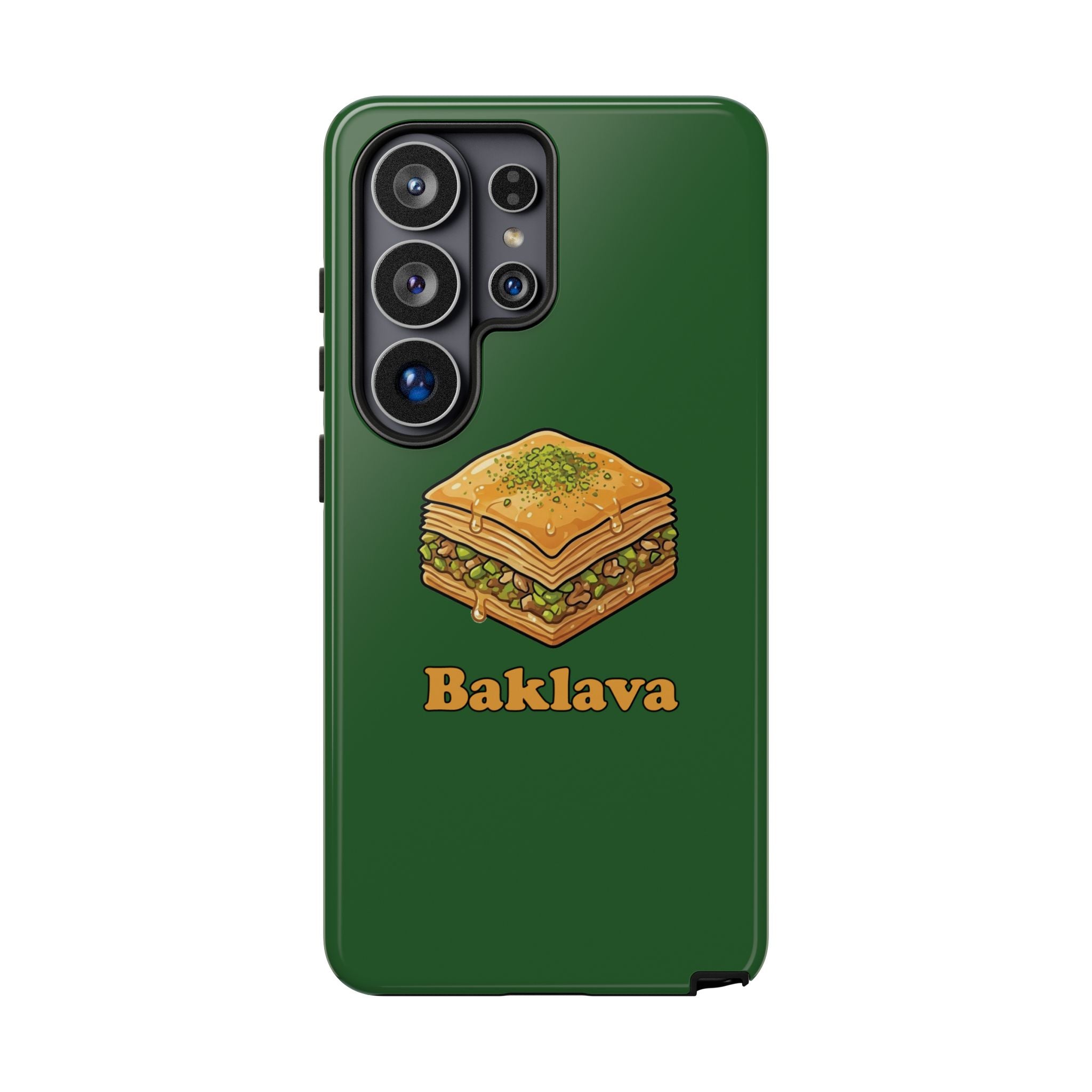 Baklava Phone Case — Cute Dessert Illustration