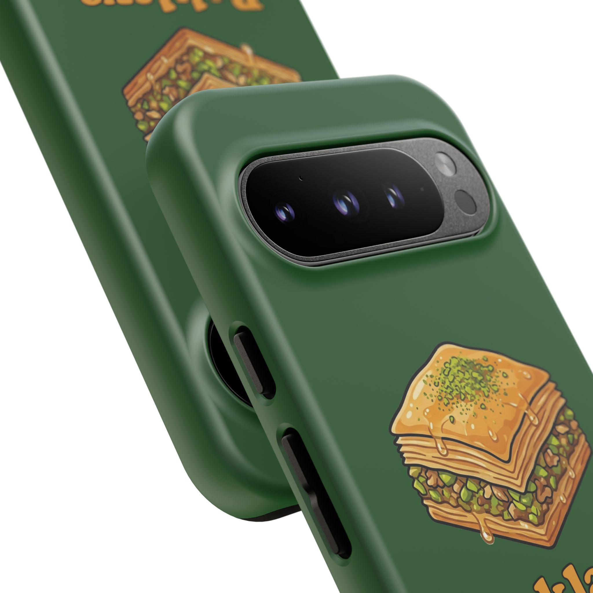 Baklava Phone Case — Cute Dessert Illustration