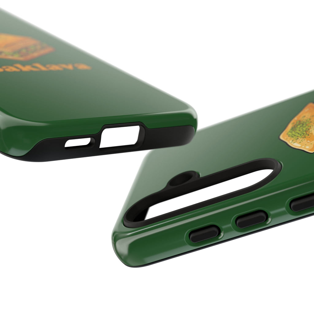 Baklava Phone Case — Cute Dessert Illustration