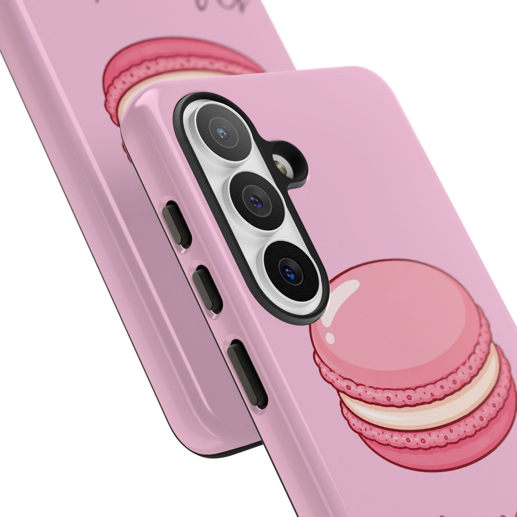 Macaron Phone Case — Cute Dessert Illustration