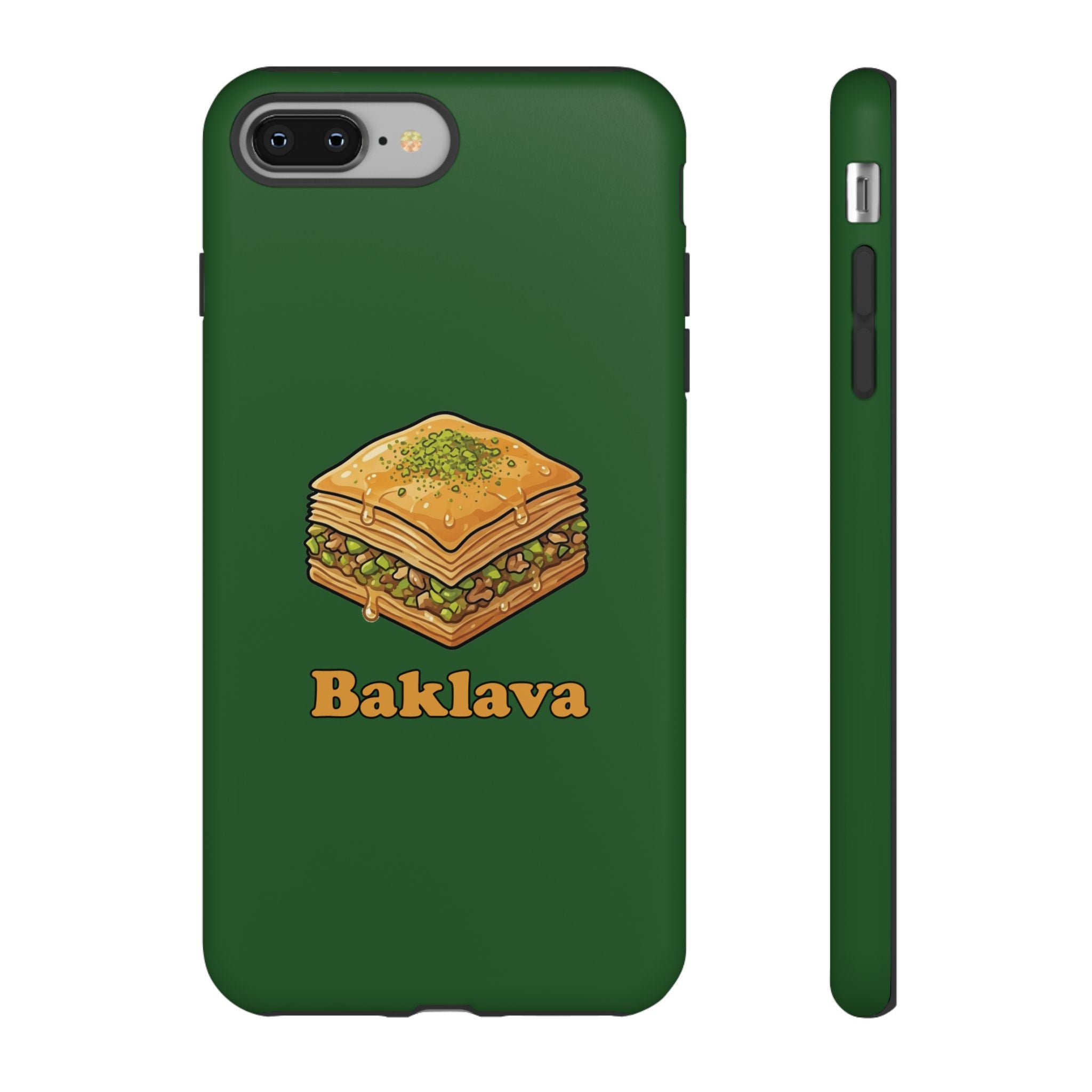 Baklava Phone Case — Cute Dessert Illustration
