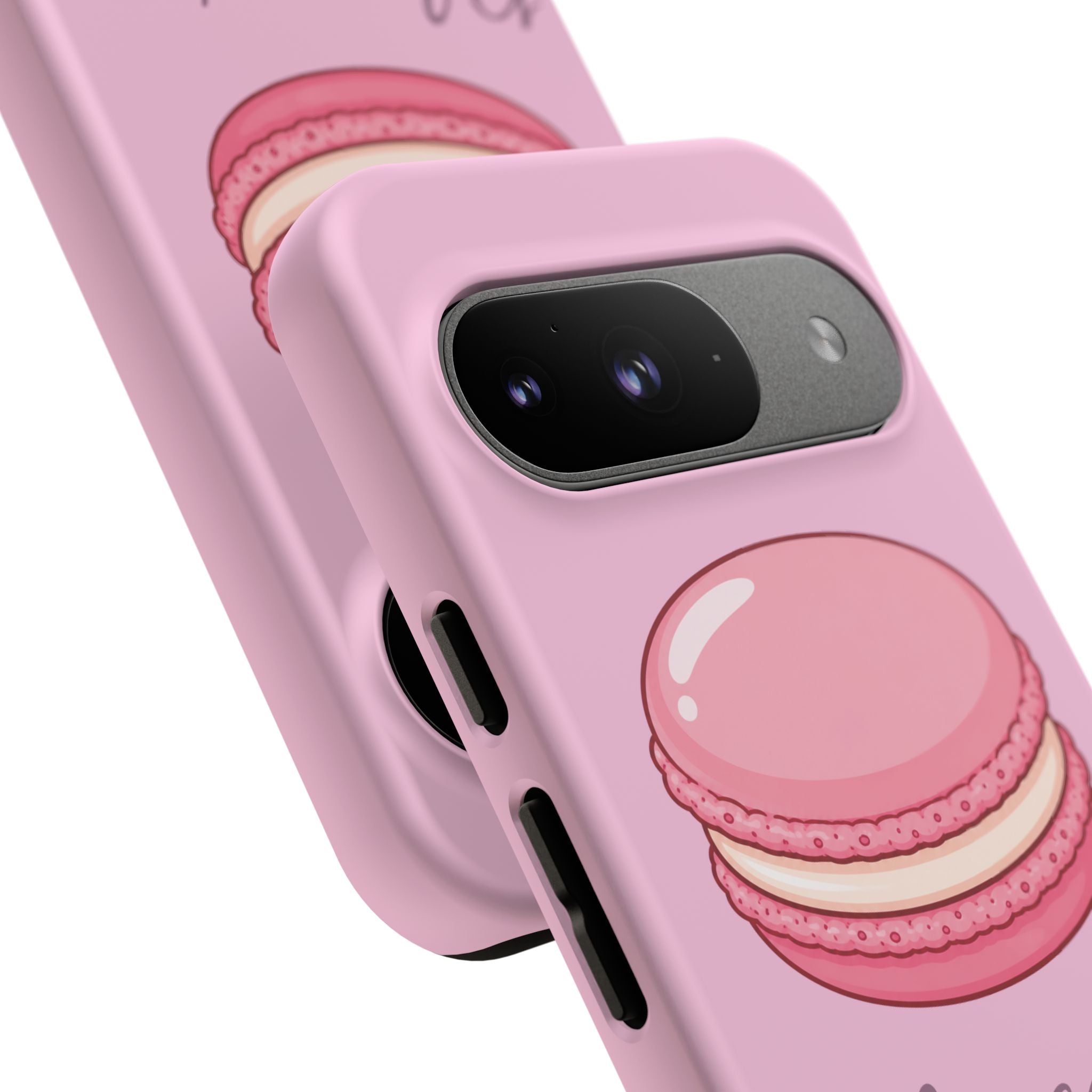 Macaron Phone Case — Cute Dessert Illustration