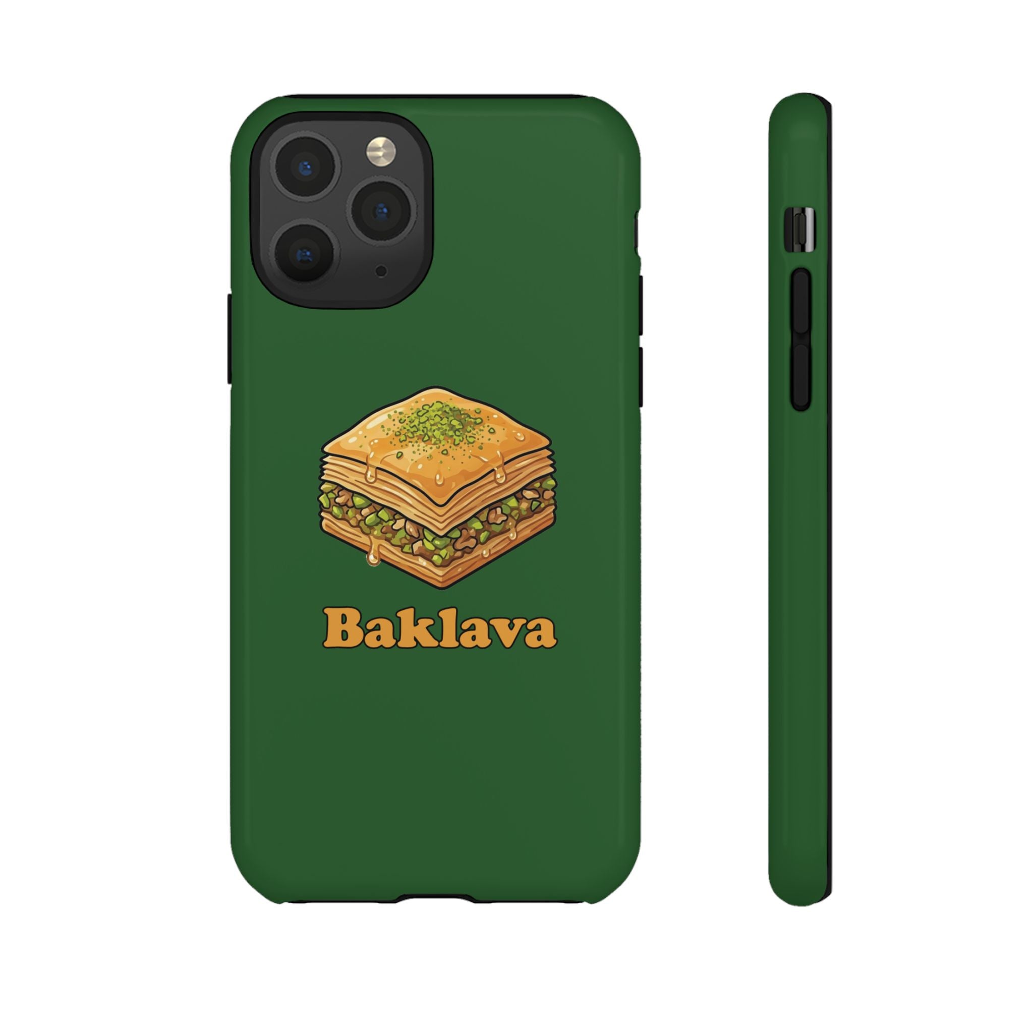 Baklava Phone Case — Cute Dessert Illustration