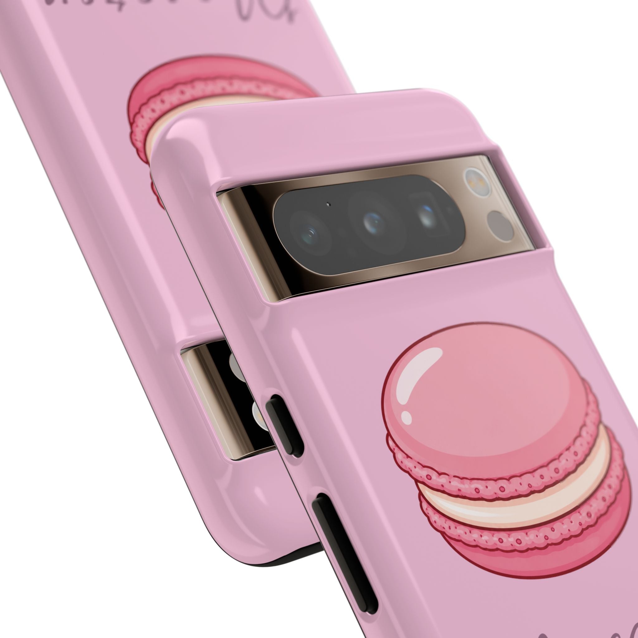 Macaron Phone Case — Cute Dessert Illustration