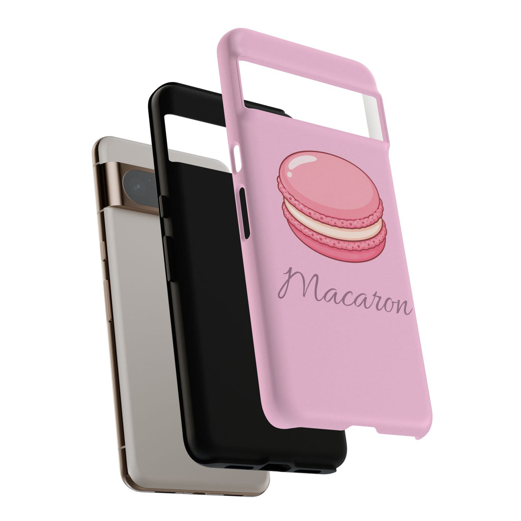 Macaron Phone Case — Cute Dessert Illustration