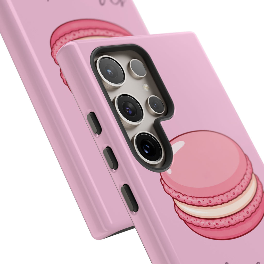 Macaron Phone Case — Cute Dessert Illustration