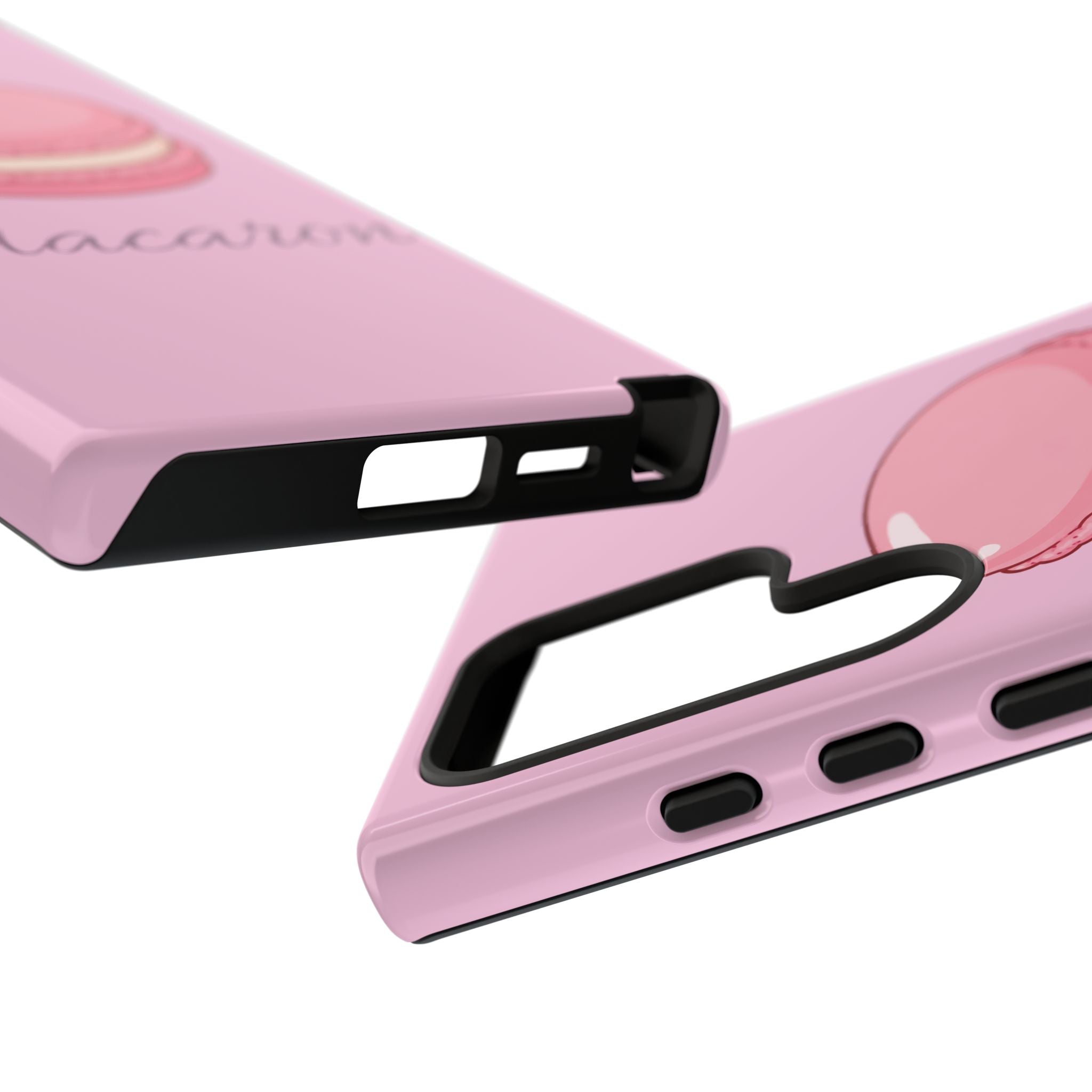 Macaron Phone Case — Cute Dessert Illustration