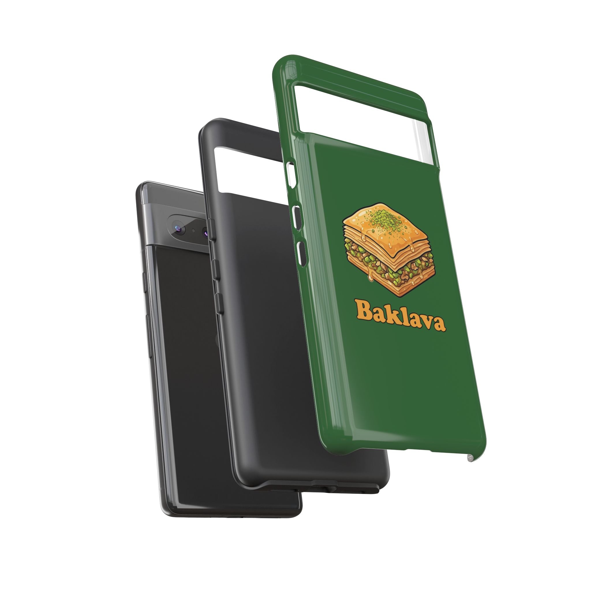 Baklava Phone Case — Cute Dessert Illustration