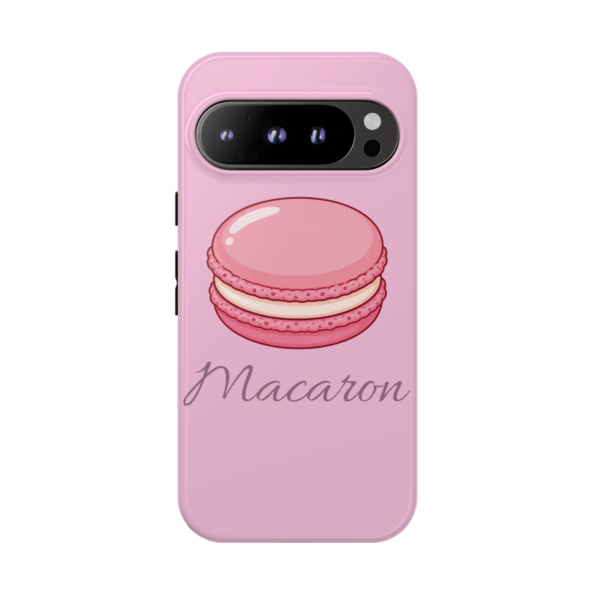 Macaron Phone Case — Cute Dessert Illustration