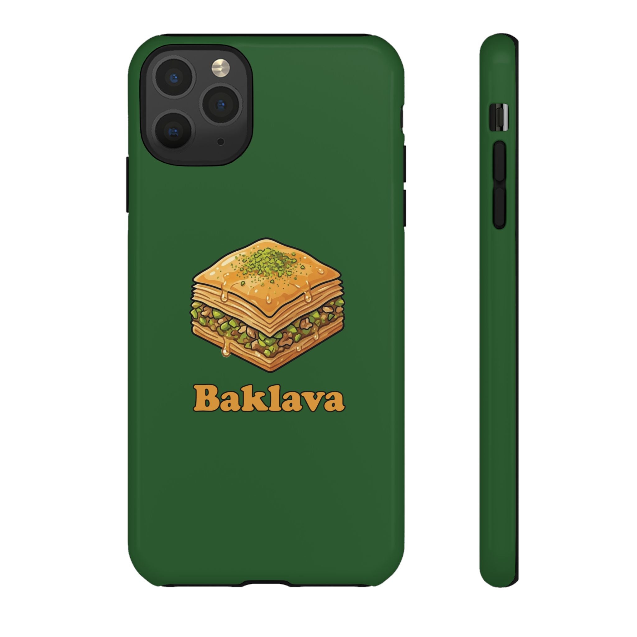 Baklava Phone Case — Cute Dessert Illustration