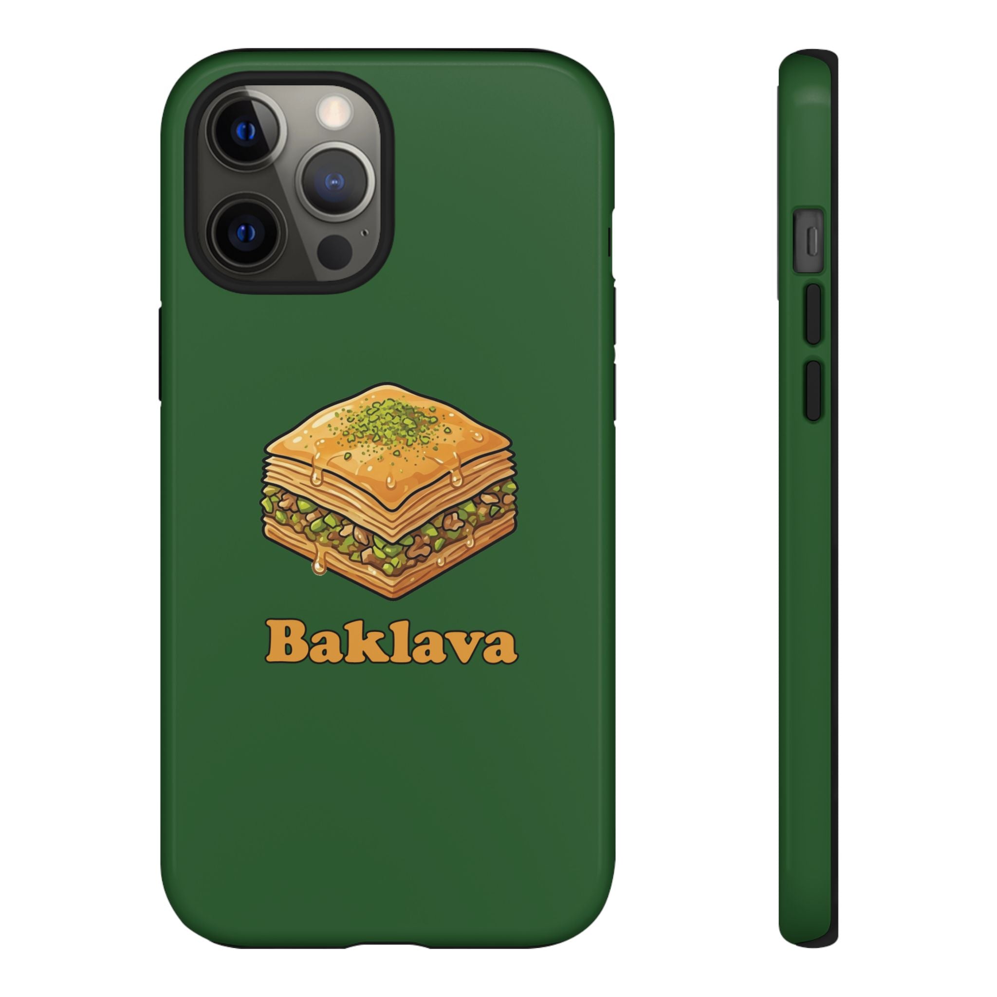 Baklava Phone Case — Cute Dessert Illustration