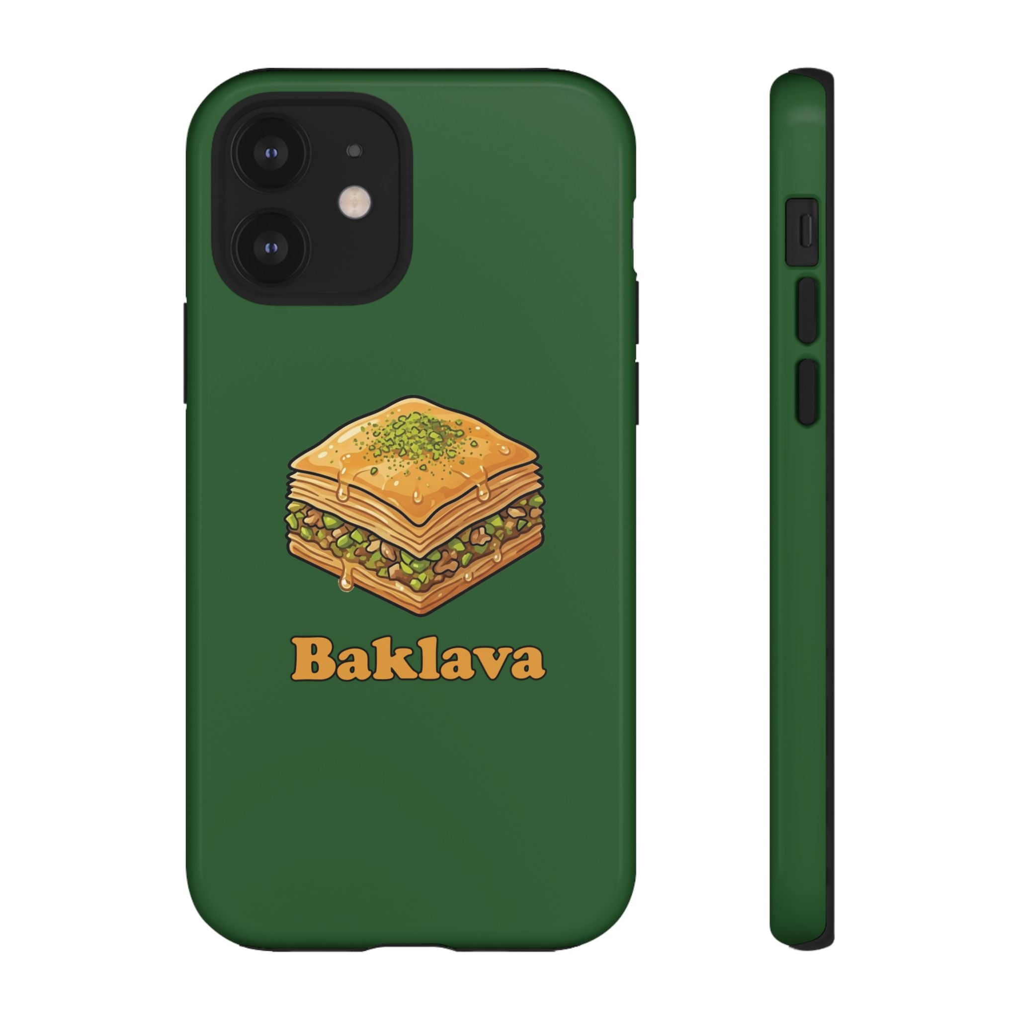 Baklava Phone Case — Cute Dessert Illustration