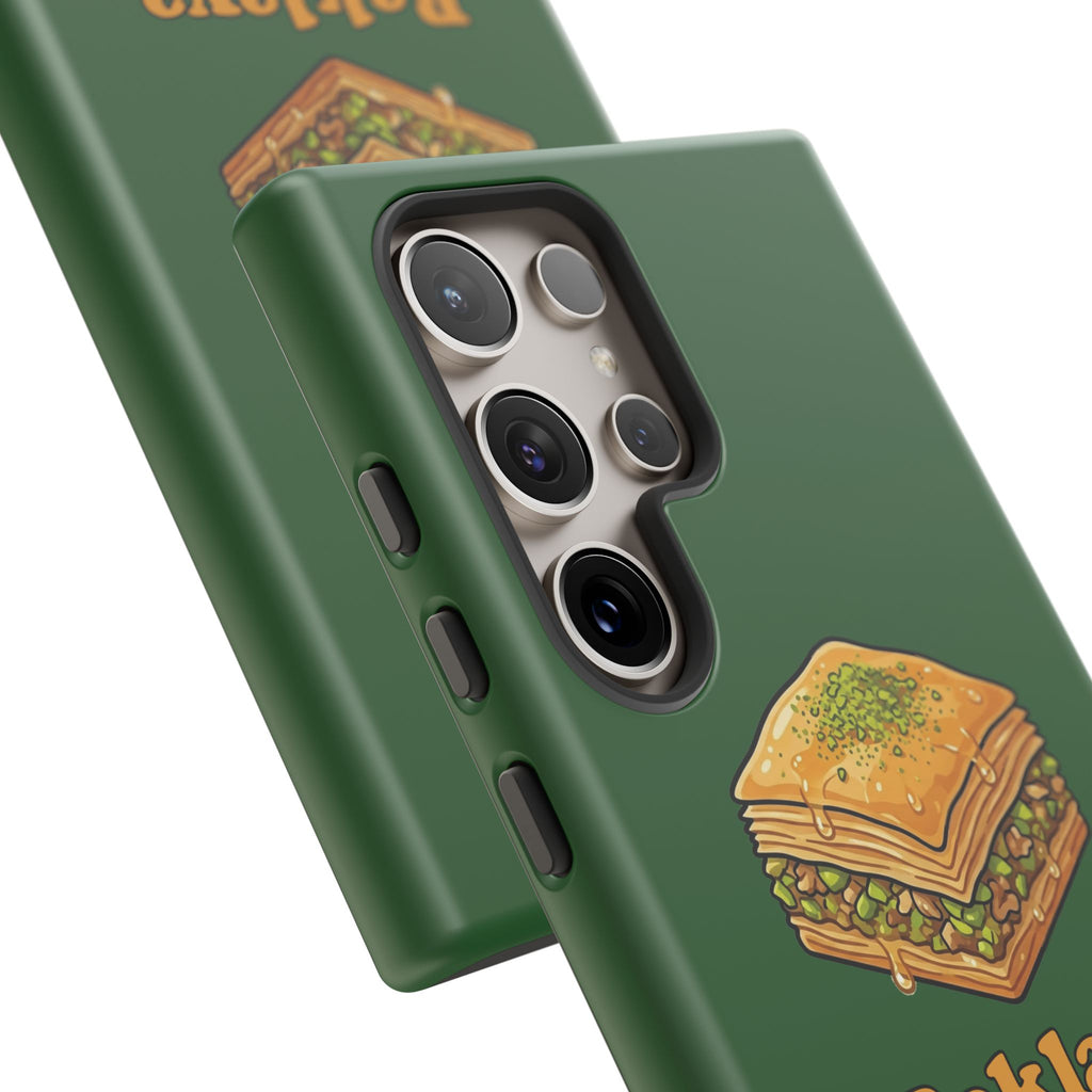 Baklava Phone Case — Cute Dessert Illustration