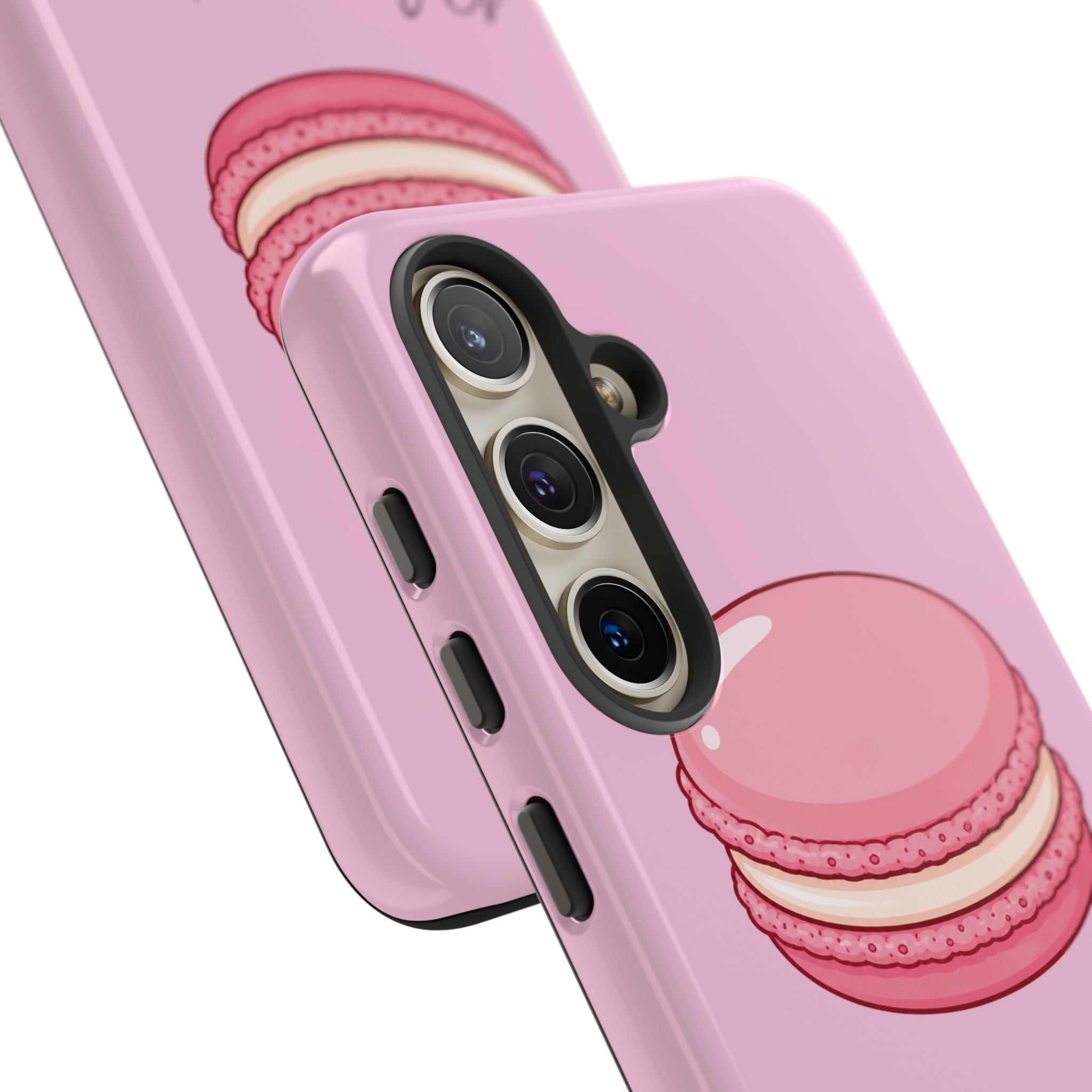 Macaron Phone Case — Cute Dessert Illustration
