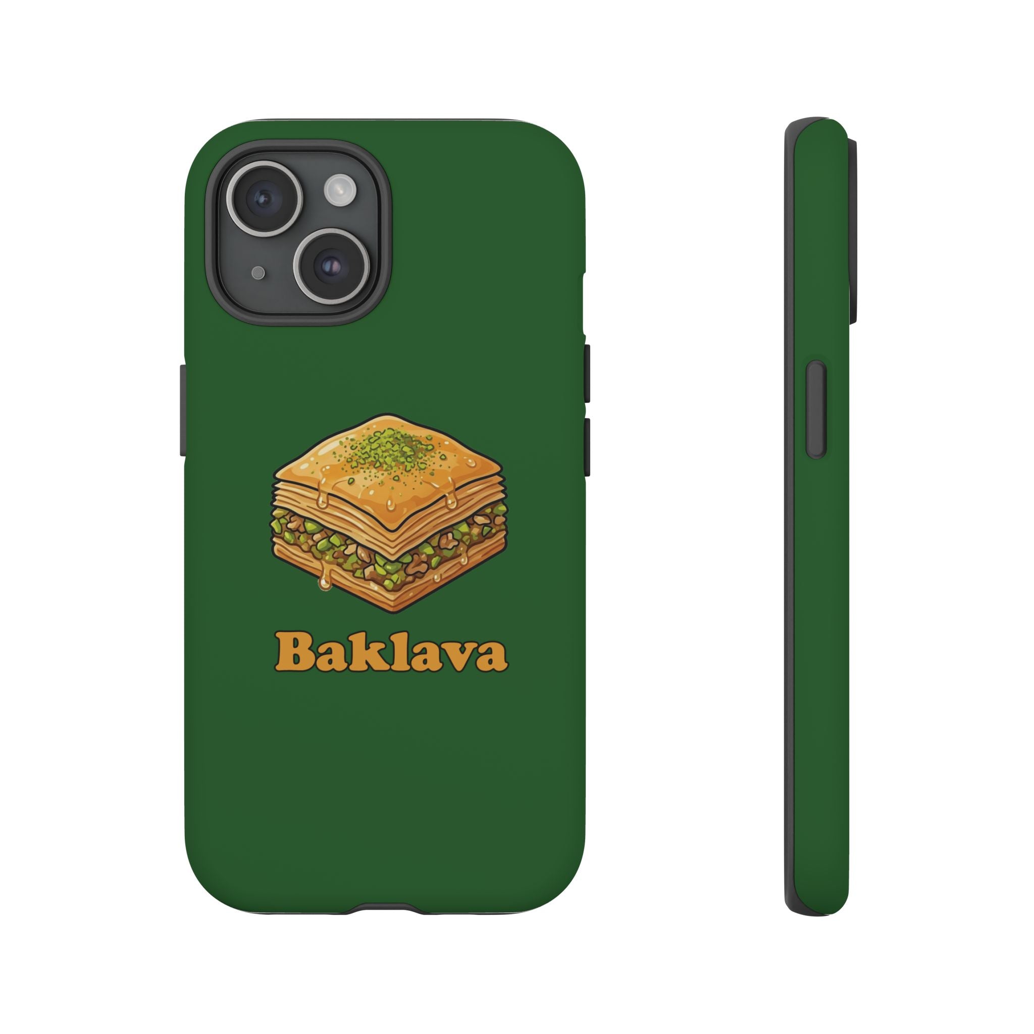 Baklava Phone Case — Cute Dessert Illustration