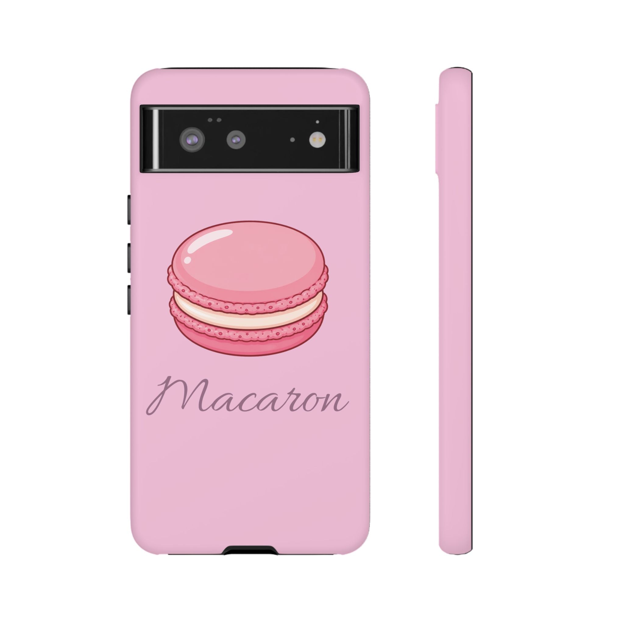Macaron Phone Case — Cute Dessert Illustration