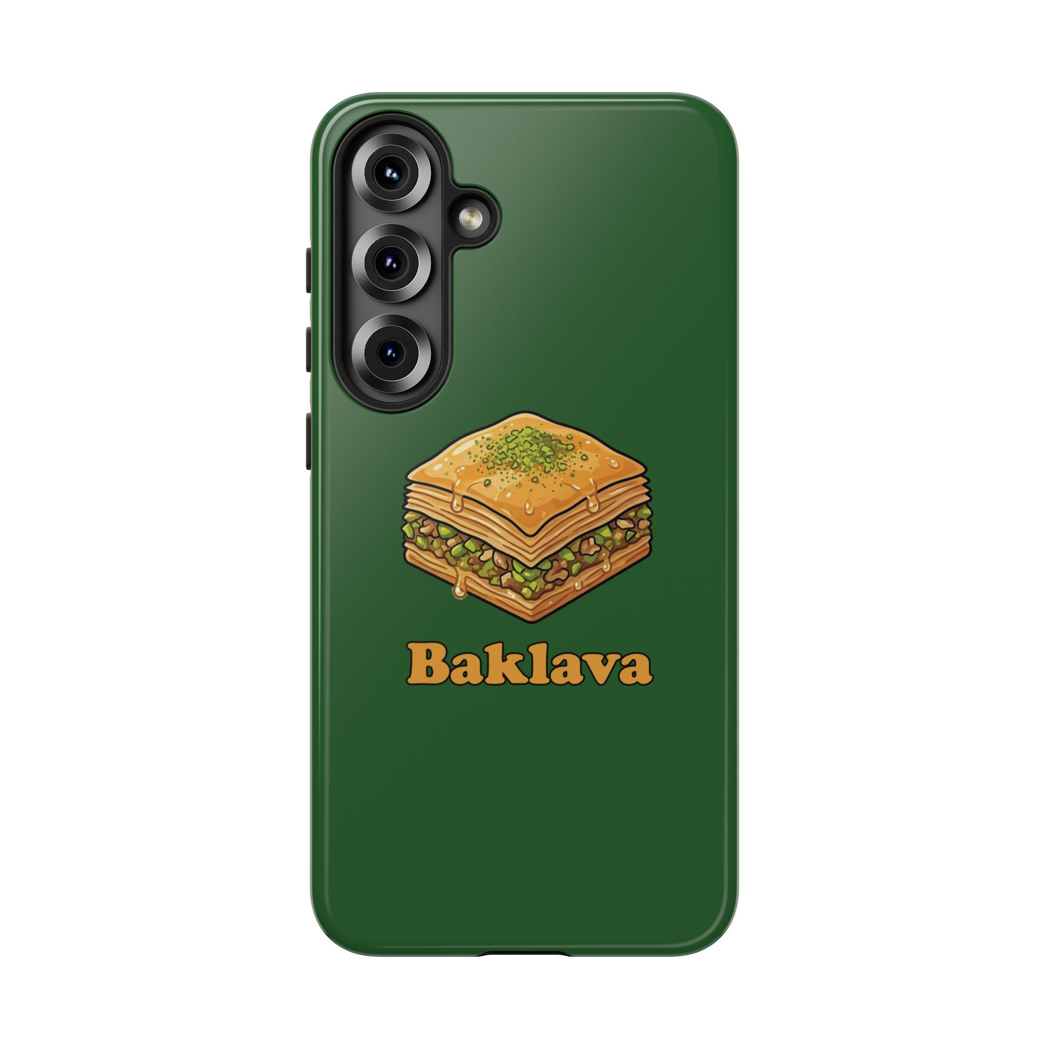 Baklava Phone Case — Cute Dessert Illustration