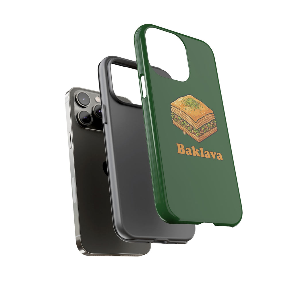 Baklava Phone Case — Cute Dessert Illustration