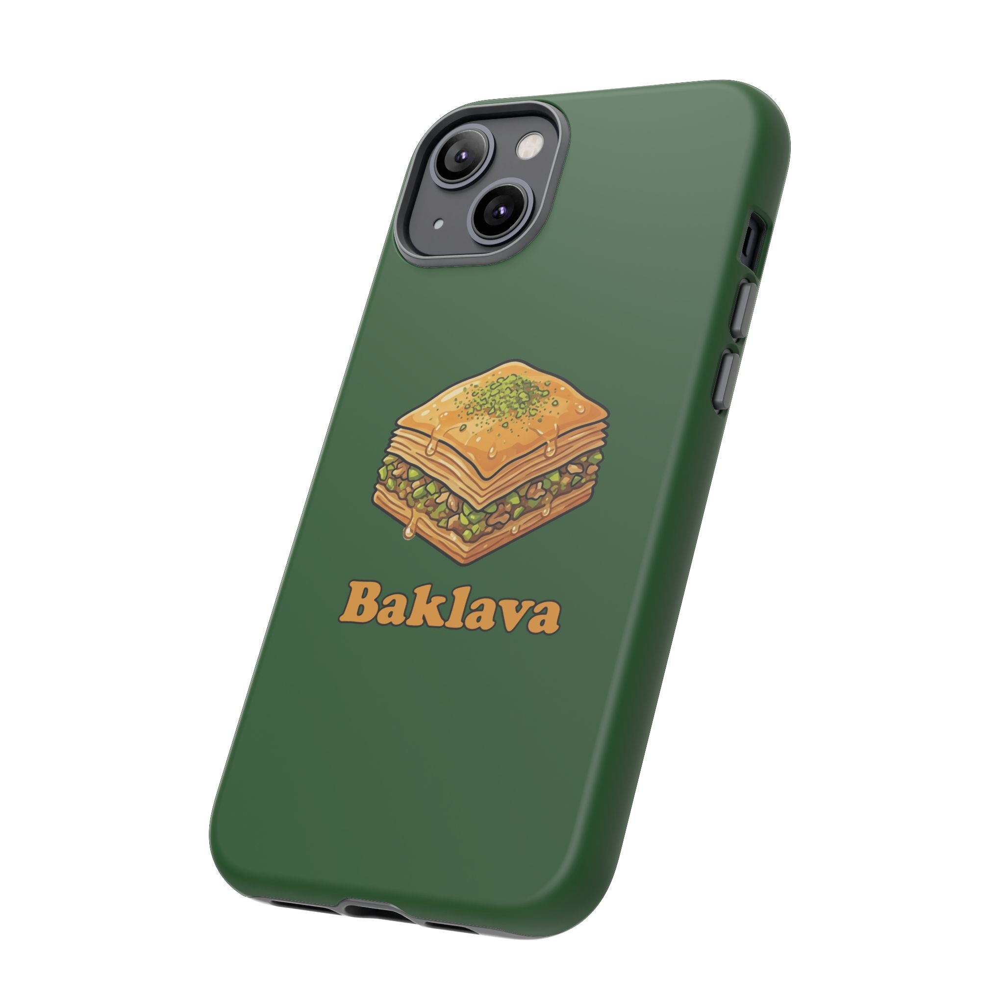 Baklava Phone Case — Cute Dessert Illustration