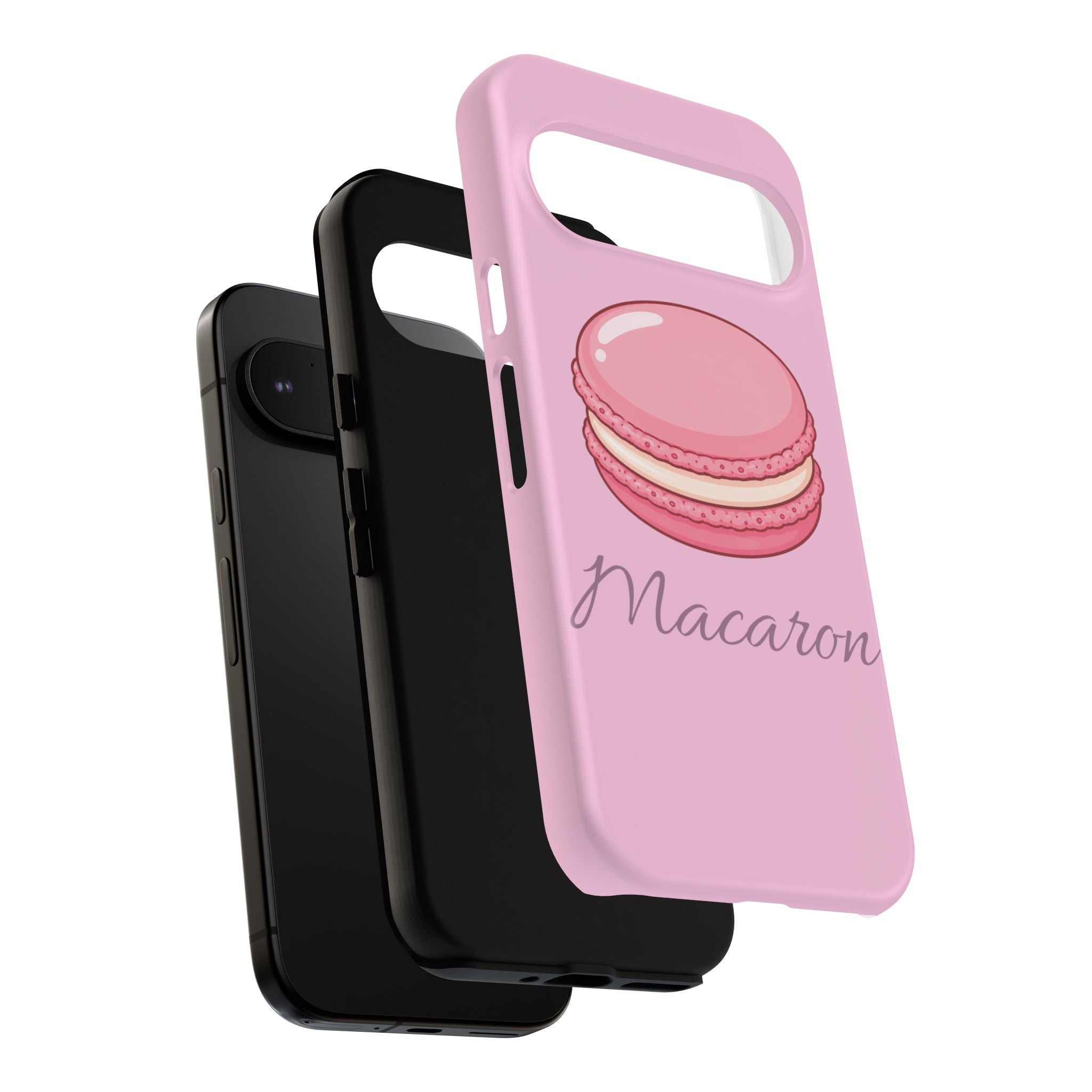 Macaron Phone Case — Cute Dessert Illustration