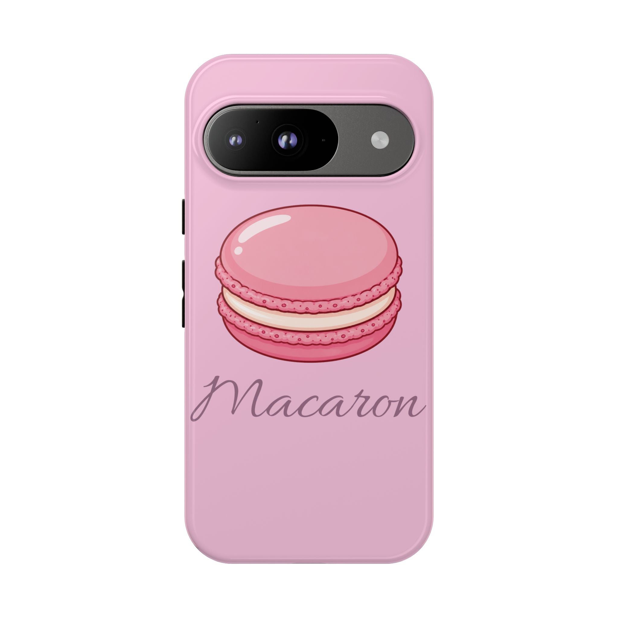 Macaron Phone Case — Cute Dessert Illustration