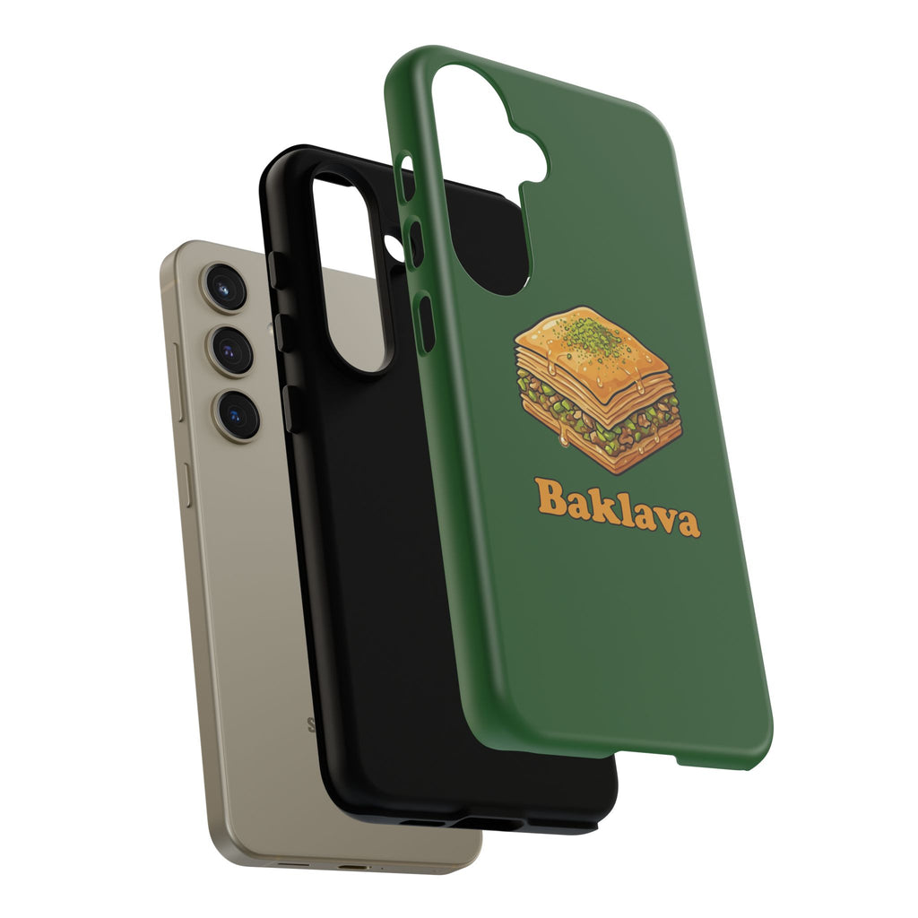 Baklava Phone Case — Cute Dessert Illustration