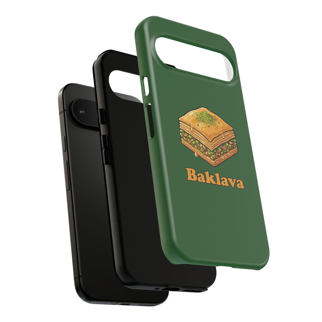 Baklava Phone Case — Cute Dessert Illustration