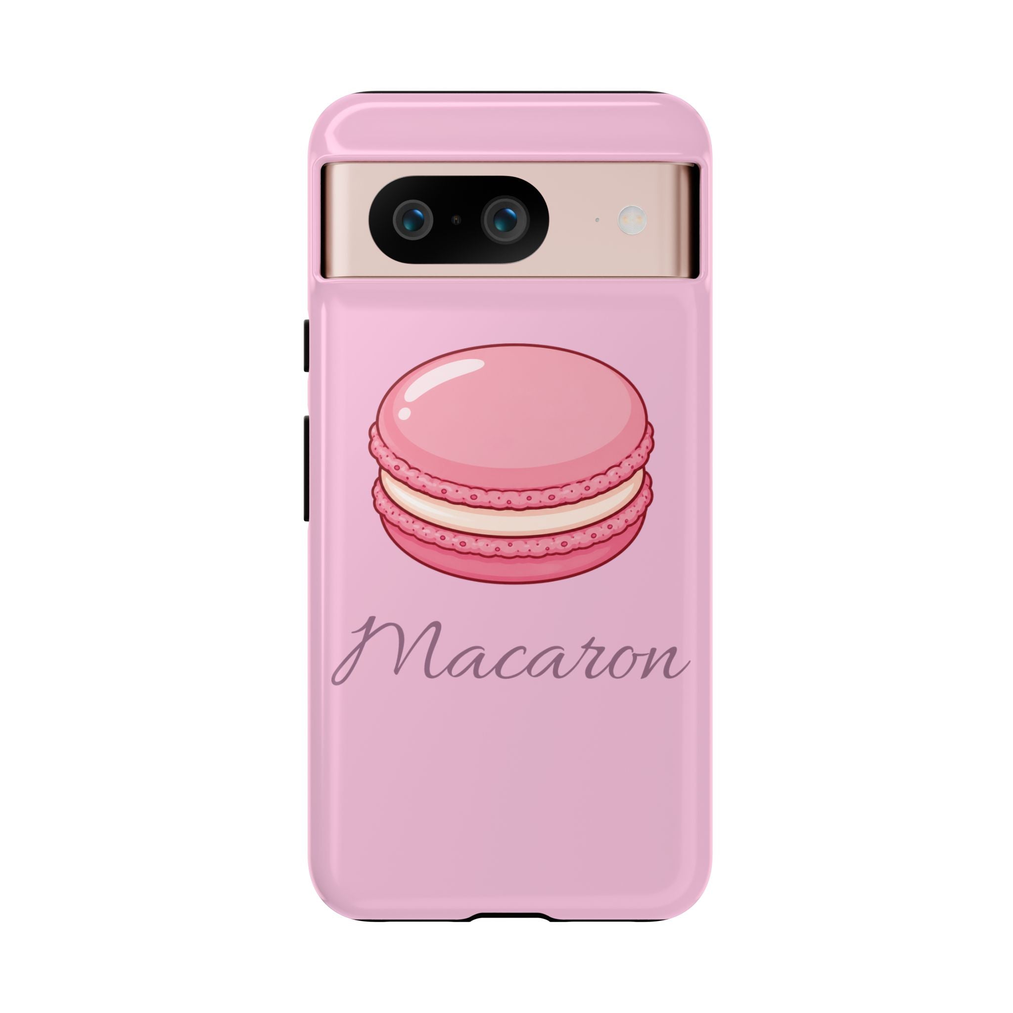 Macaron Phone Case — Cute Dessert Illustration