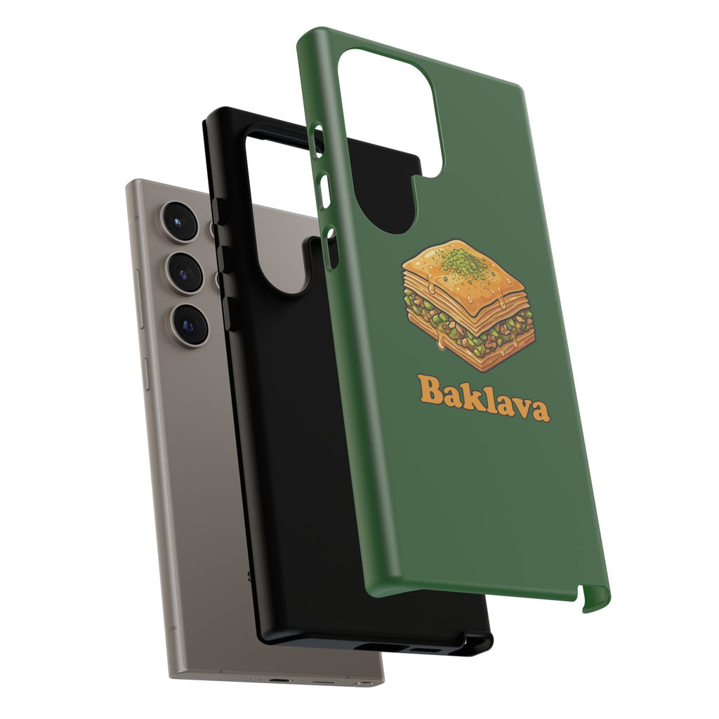 Baklava Phone Case — Cute Dessert Illustration