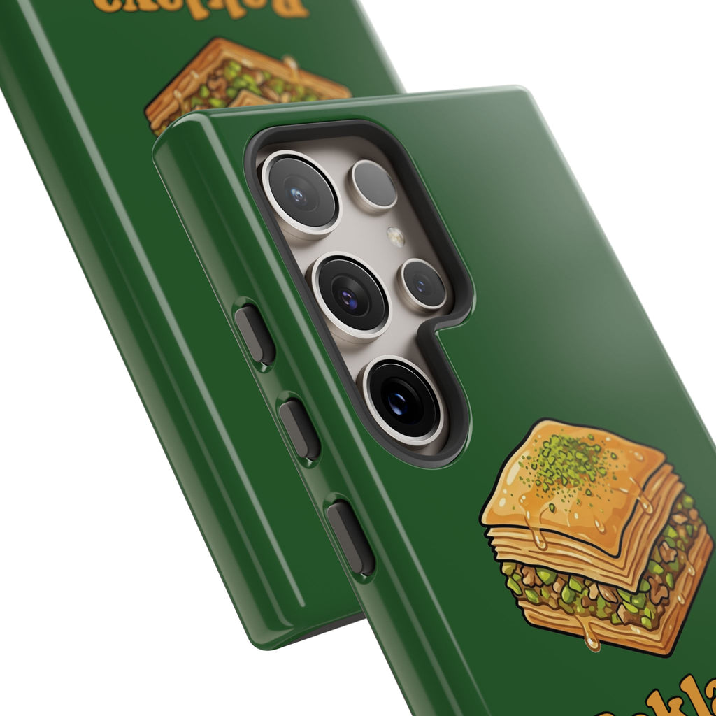Baklava Phone Case — Cute Dessert Illustration