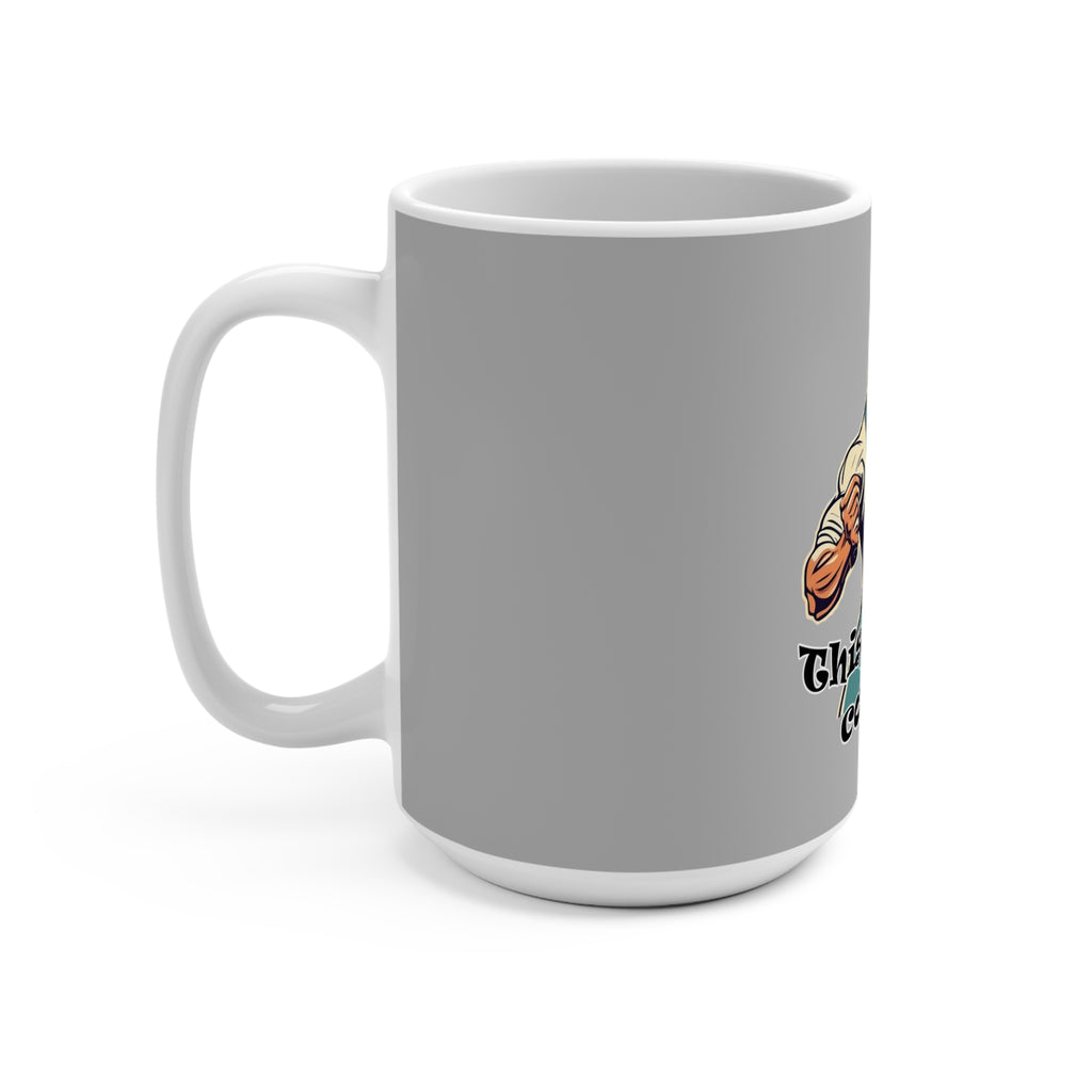 This Bro Can Cook! 15oz Ceramic Coffee Mug — Funny Chef Gift for Men, Dads & Home Cooks