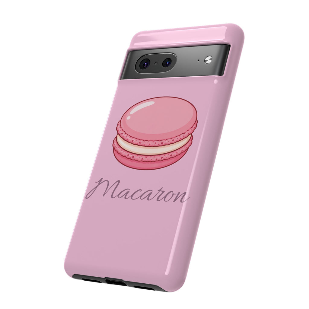 Macaron Phone Case — Cute Dessert Illustration