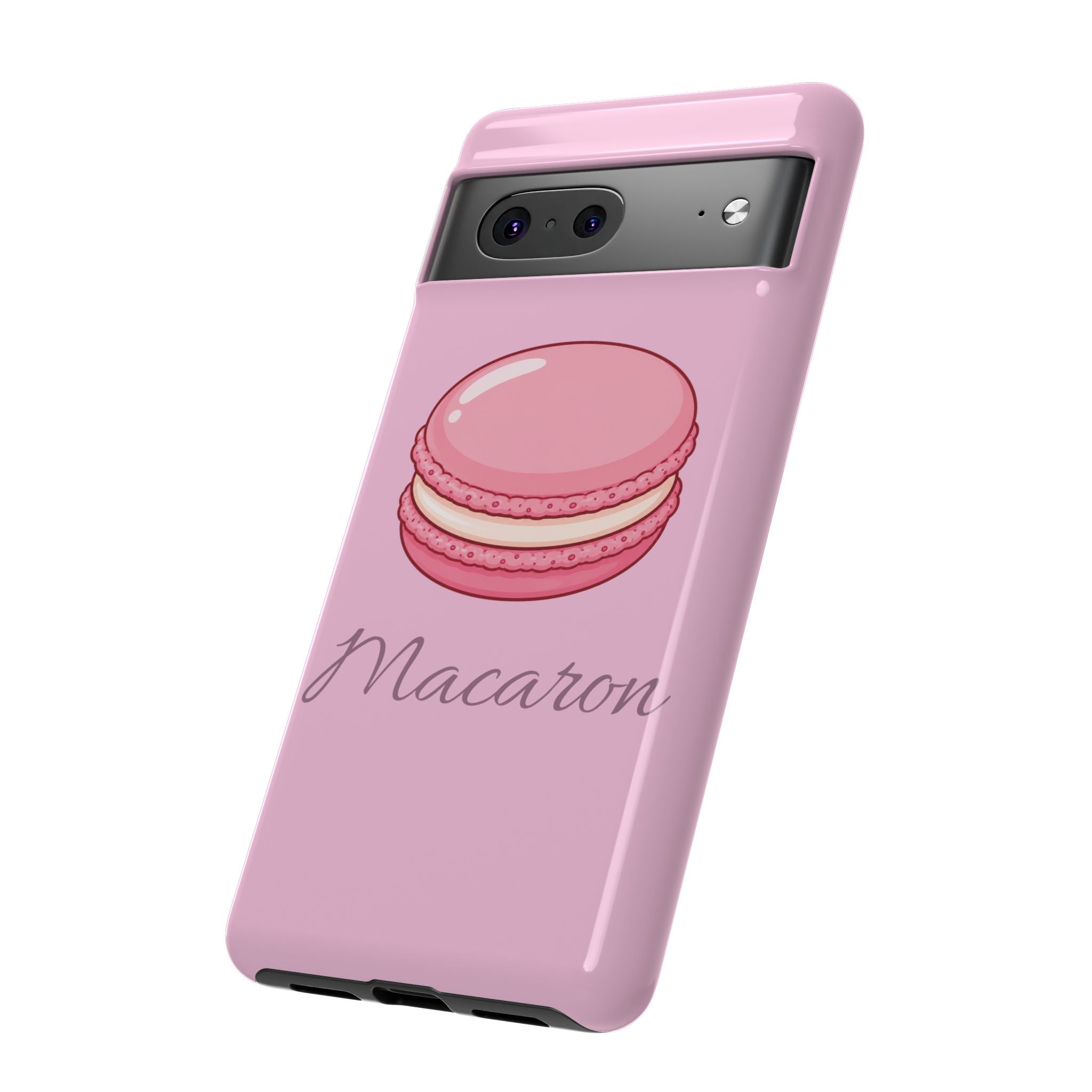 Macaron Phone Case — Cute Dessert Illustration