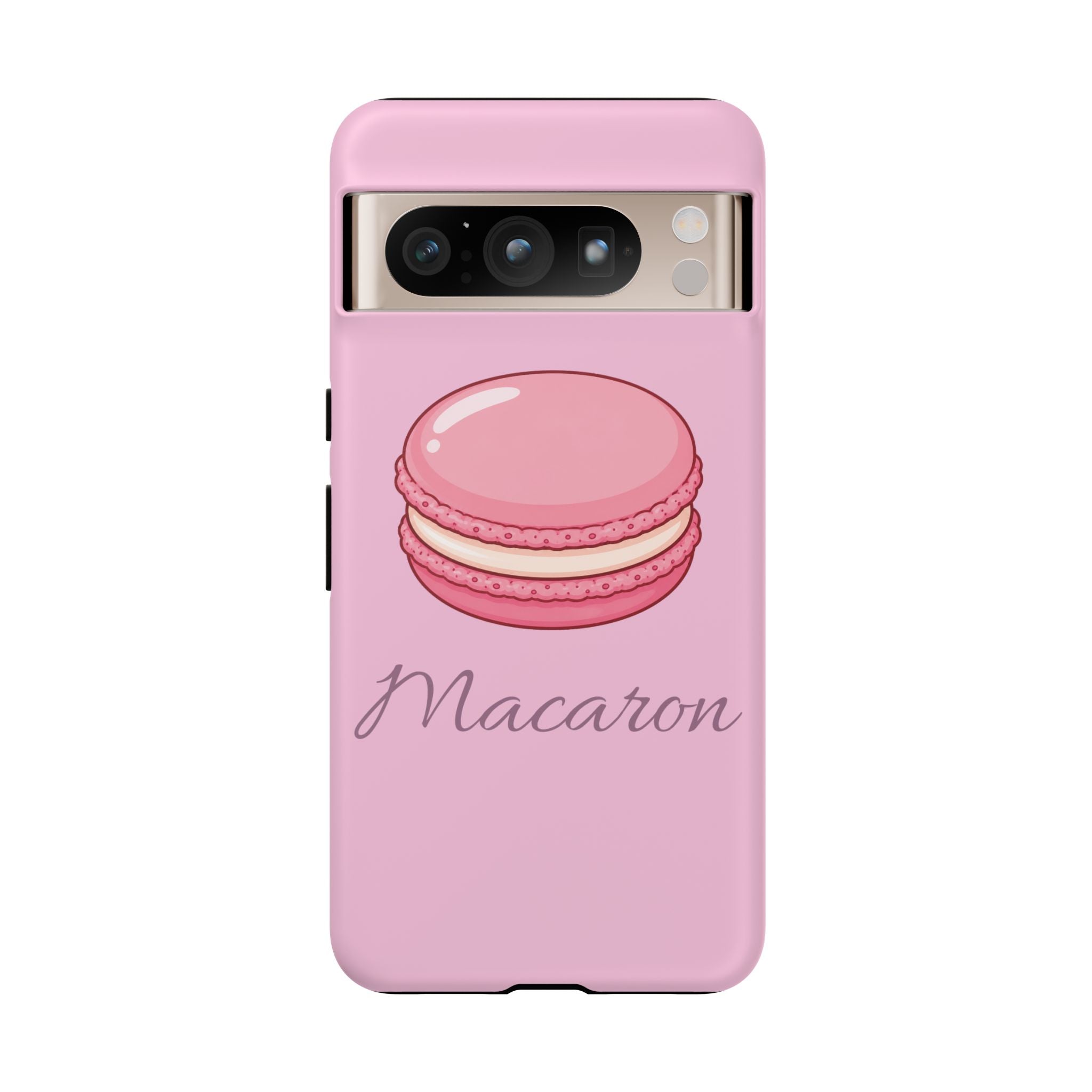 Macaron Phone Case — Cute Dessert Illustration