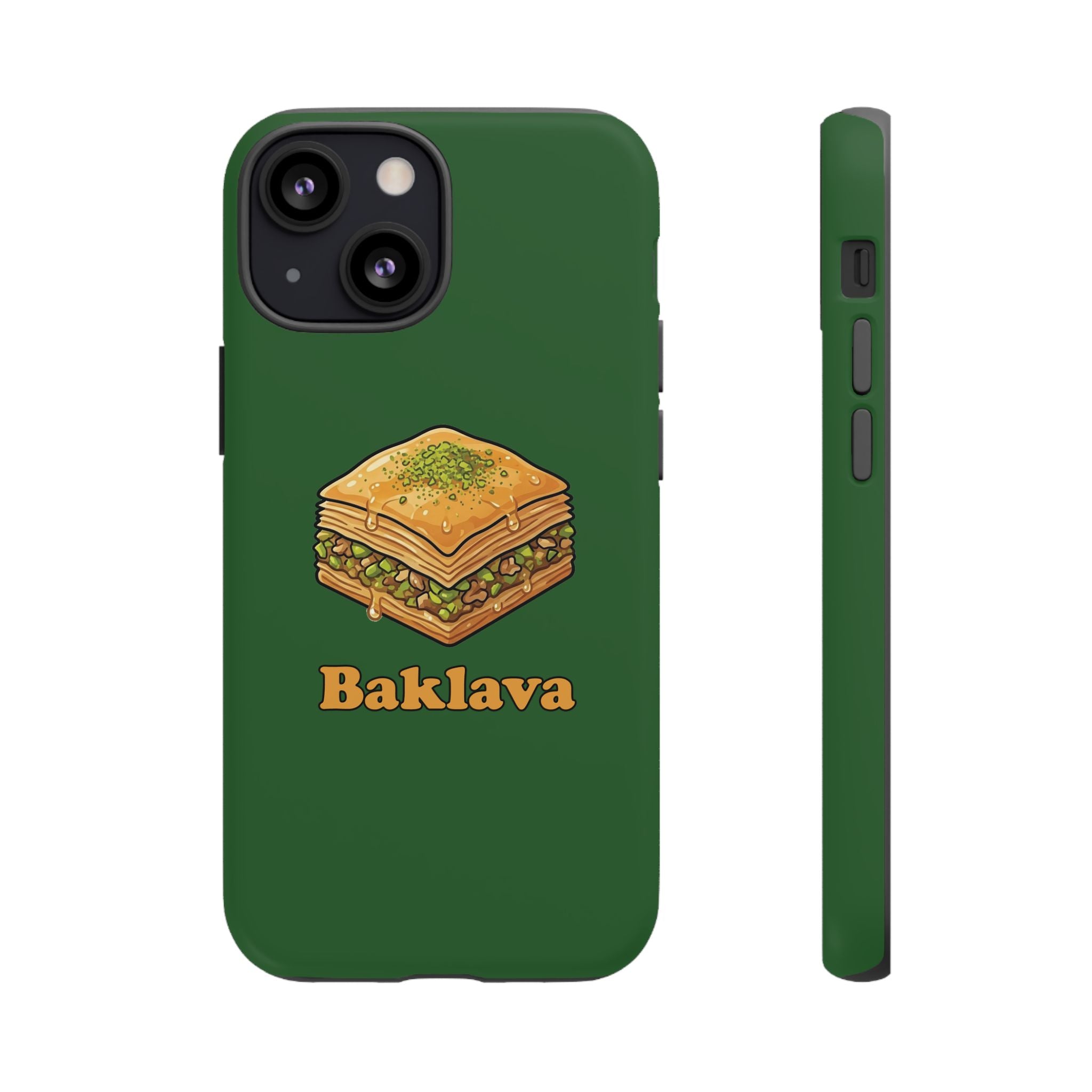 Baklava Phone Case — Cute Dessert Illustration