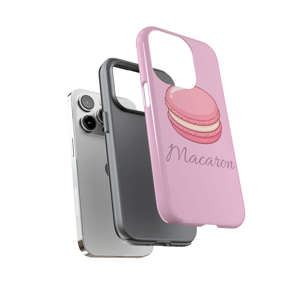 Macaron Phone Case — Cute Dessert Illustration