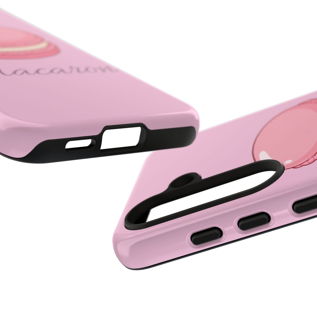 Macaron Phone Case — Cute Dessert Illustration
