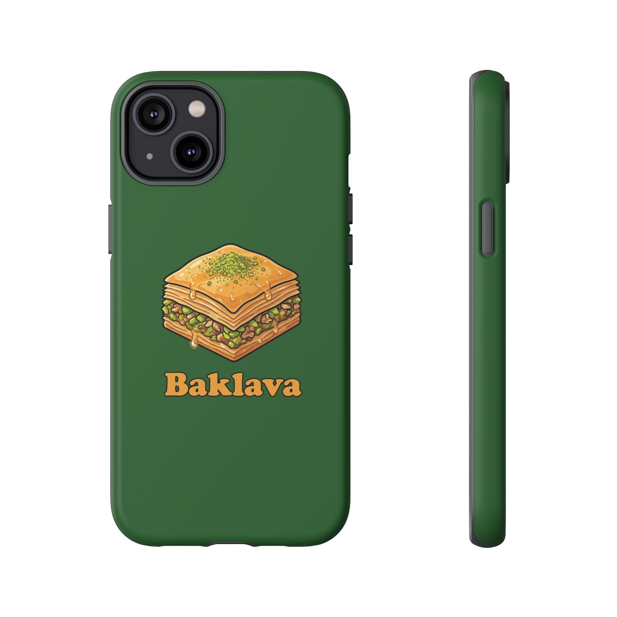 Baklava Phone Case — Cute Dessert Illustration