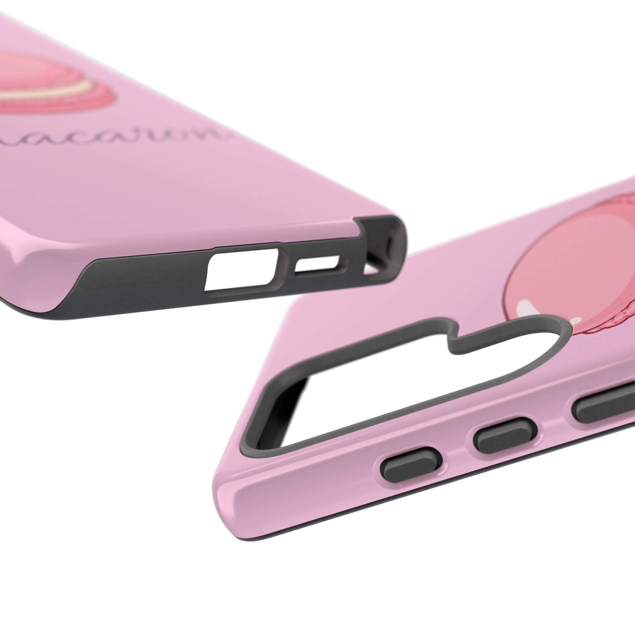 Macaron Phone Case — Cute Dessert Illustration