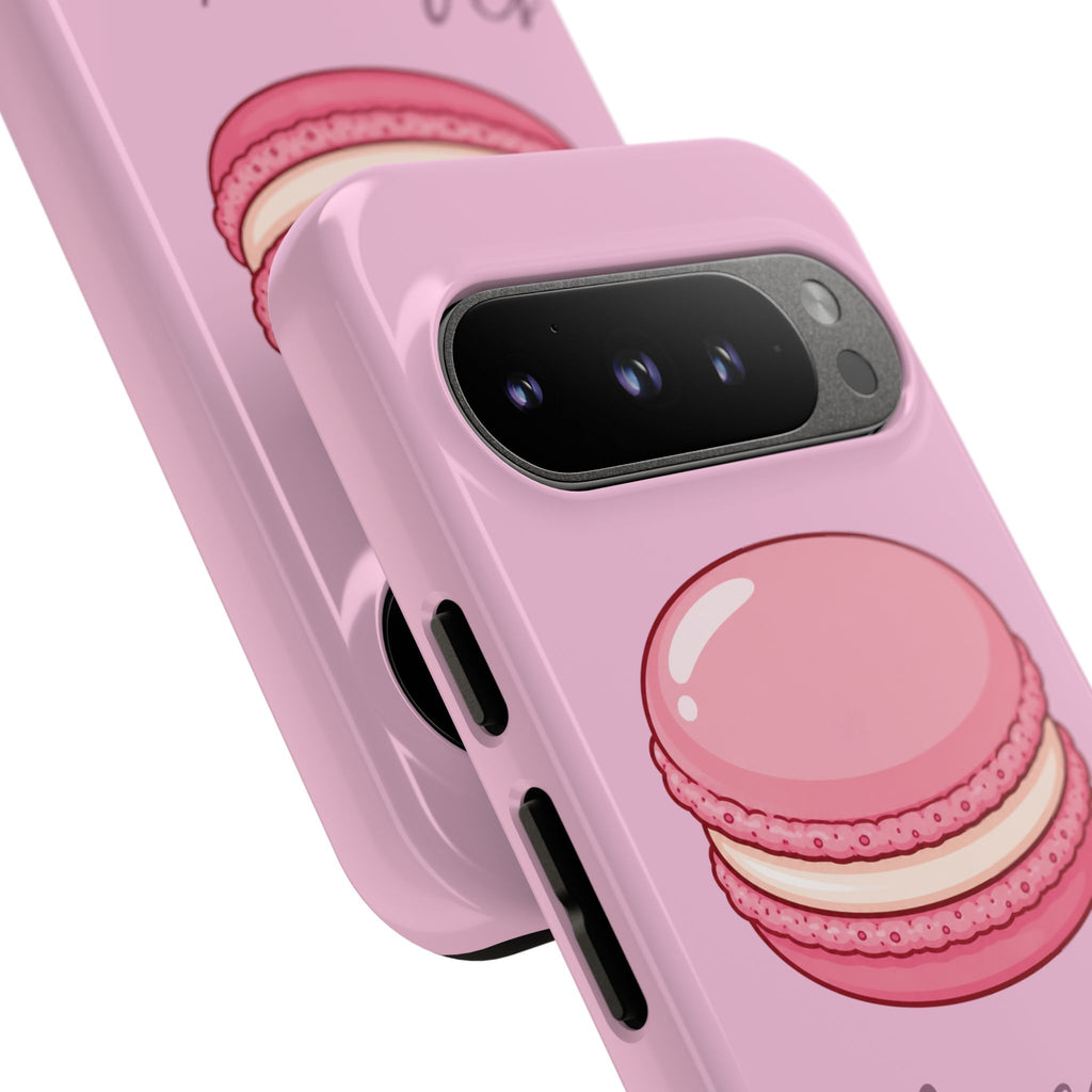 Macaron Phone Case — Cute Dessert Illustration