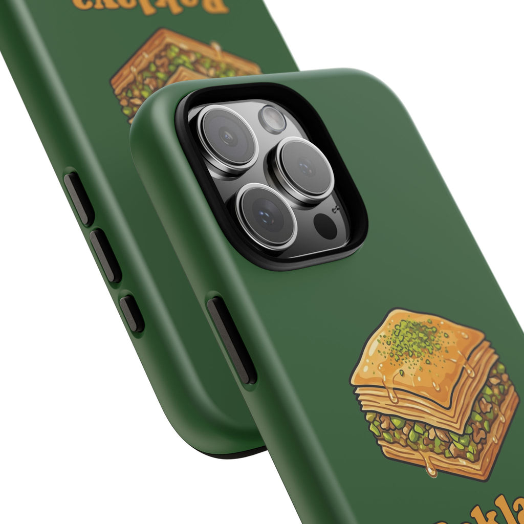 Baklava Phone Case — Cute Dessert Illustration