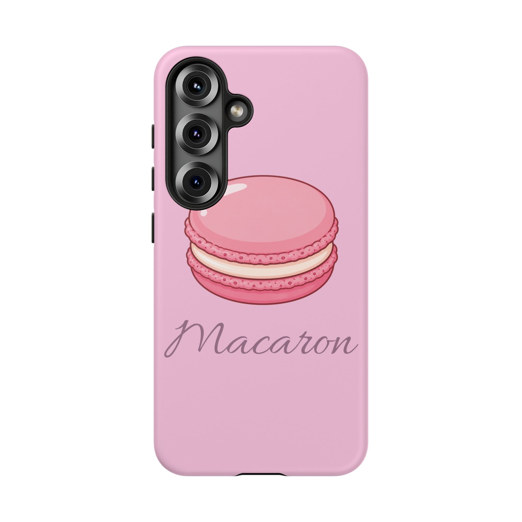Macaron Phone Case — Cute Dessert Illustration