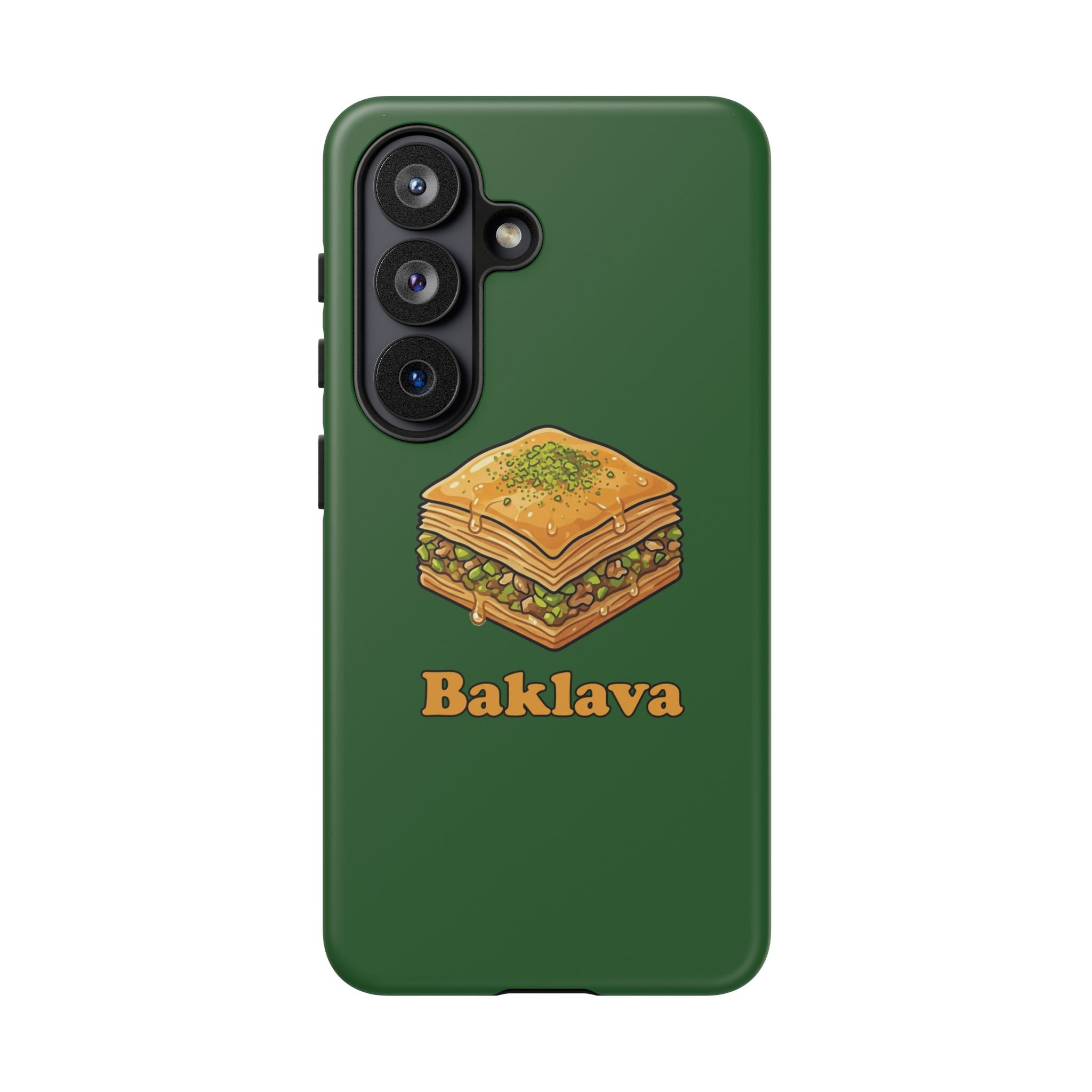 Baklava Phone Case — Cute Dessert Illustration