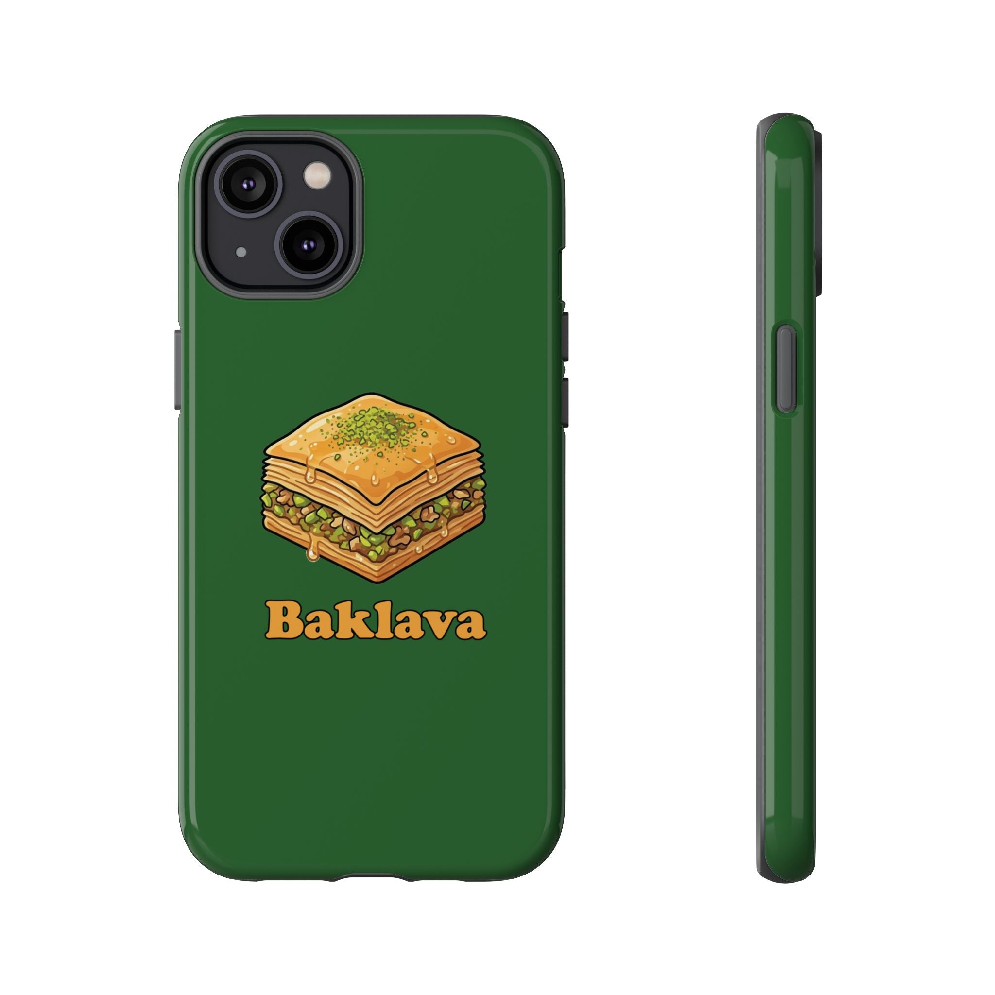 Baklava Phone Case — Cute Dessert Illustration