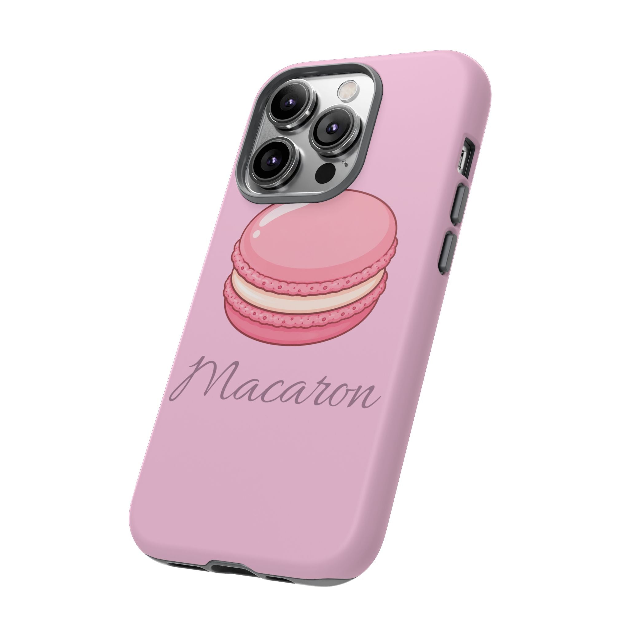 Macaron Phone Case — Cute Dessert Illustration