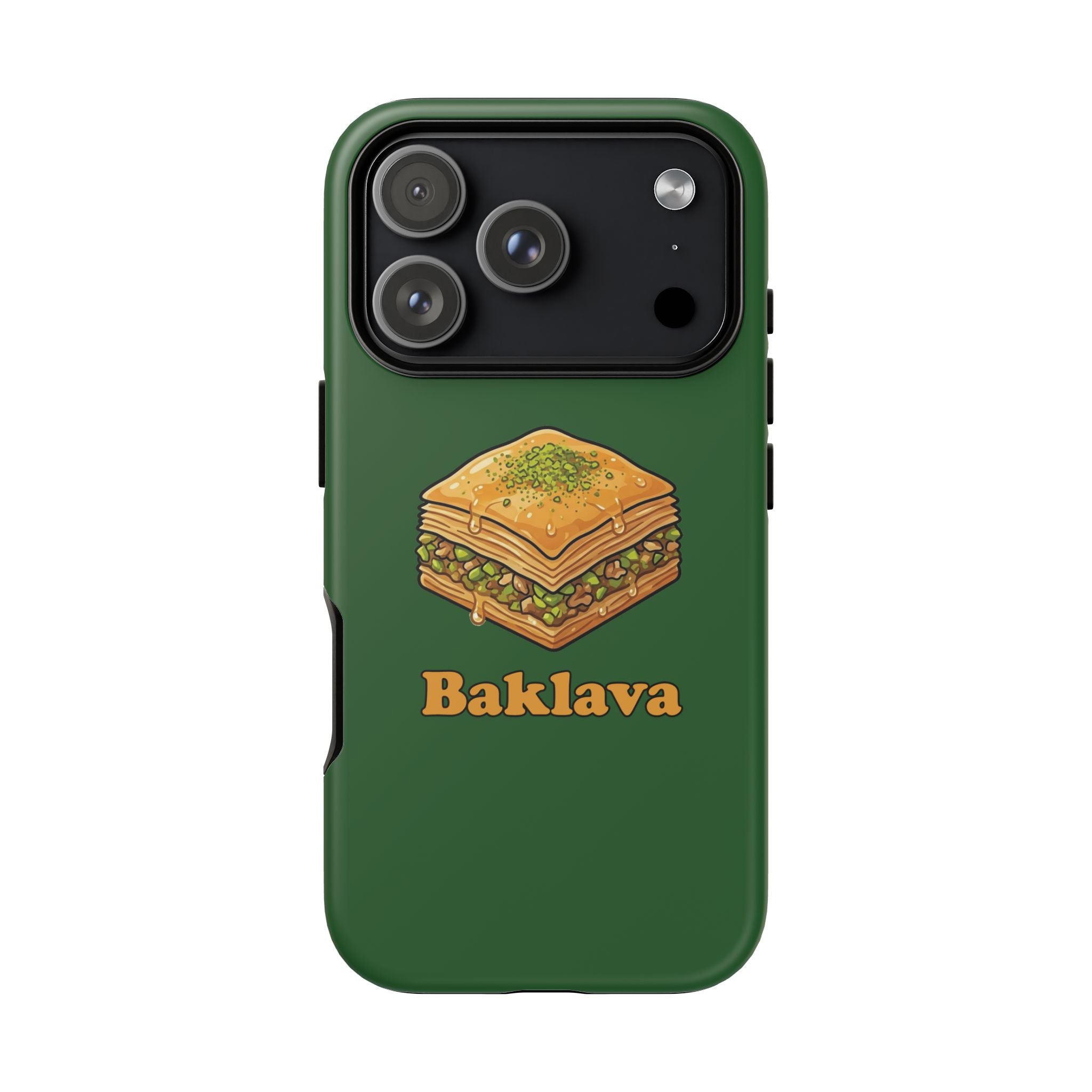 Baklava Phone Case — Cute Dessert Illustration