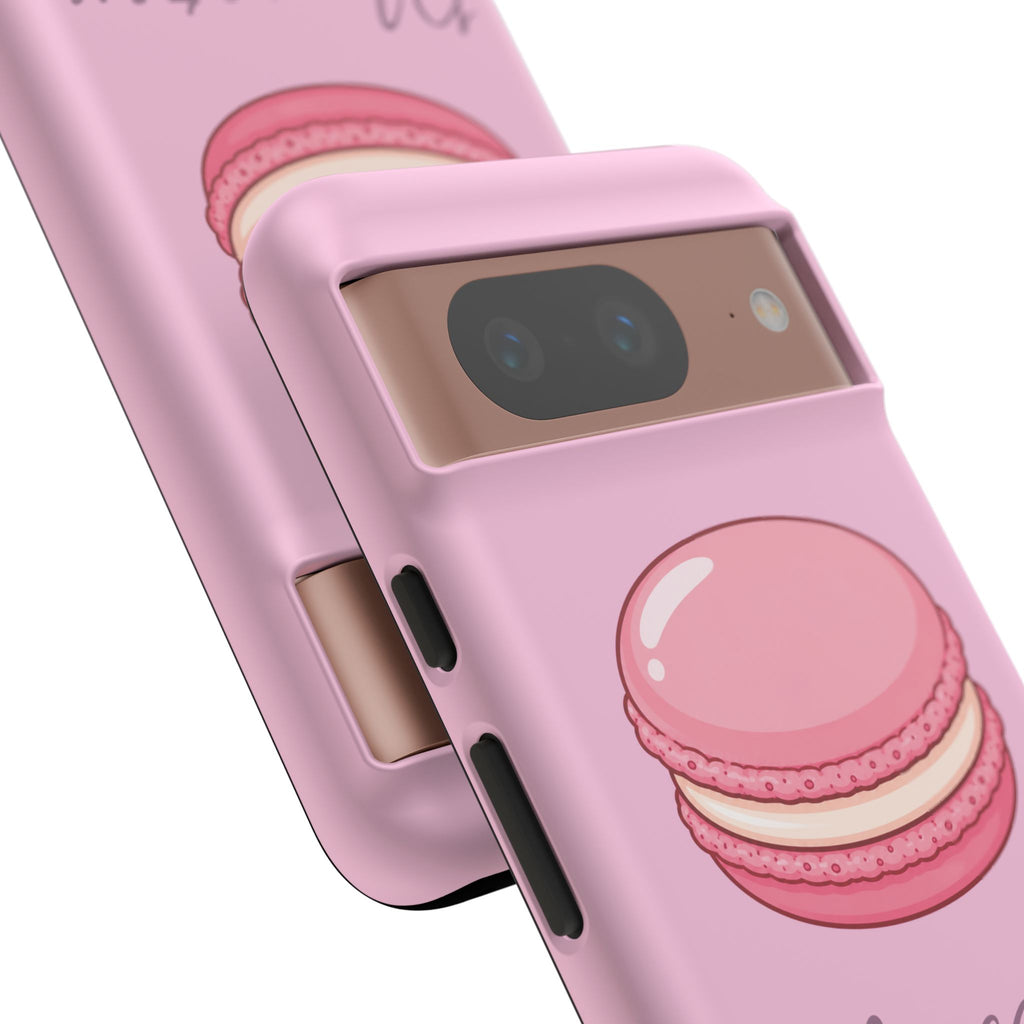 Macaron Phone Case — Cute Dessert Illustration