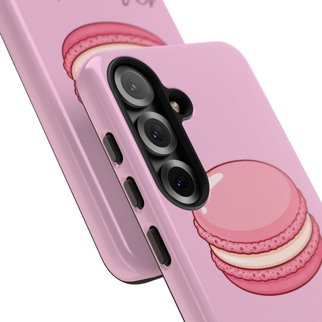 Macaron Phone Case — Cute Dessert Illustration